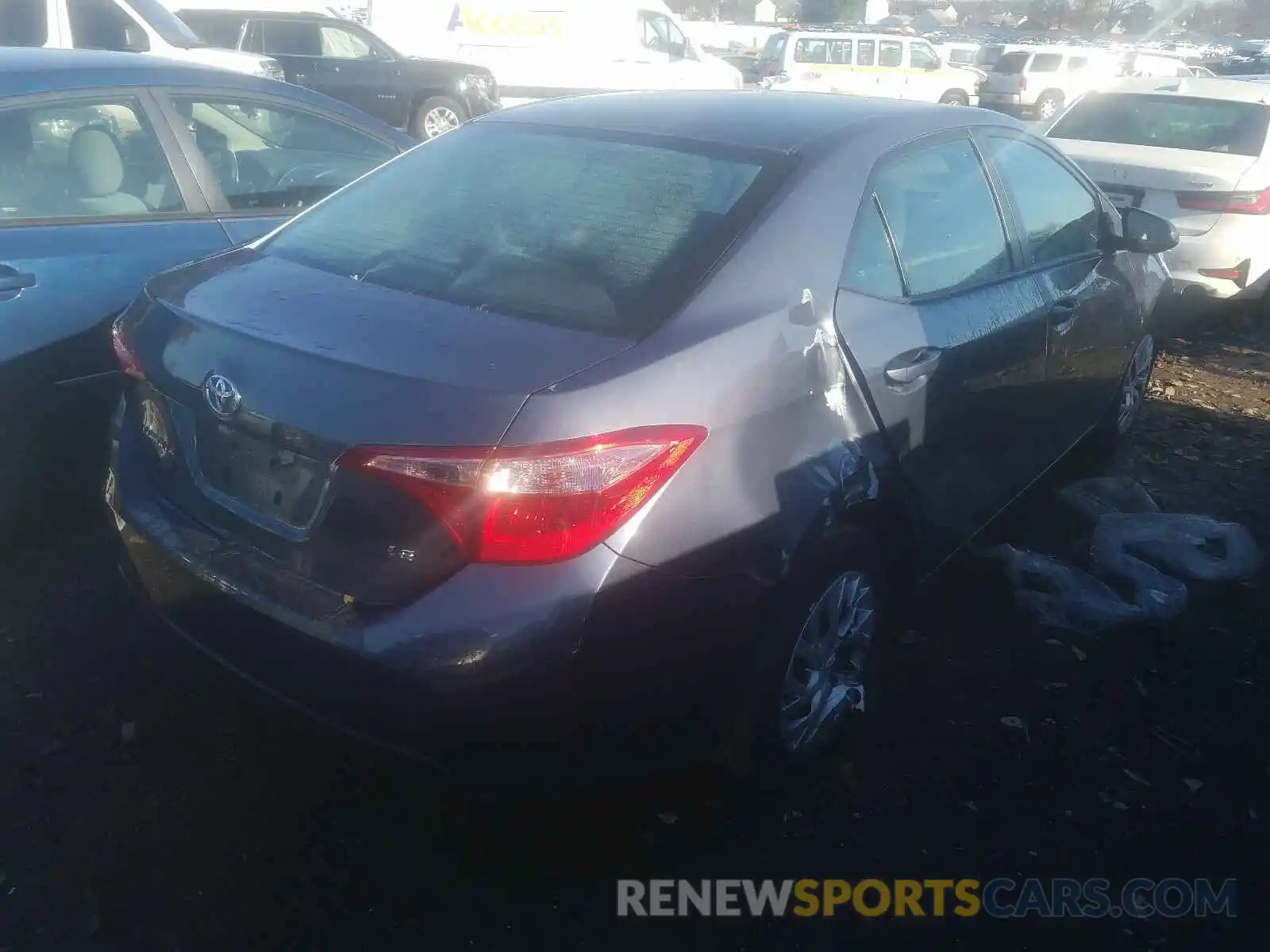 4 Photograph of a damaged car 5YFBURHE2KP938365 TOYOTA COROLLA 2019