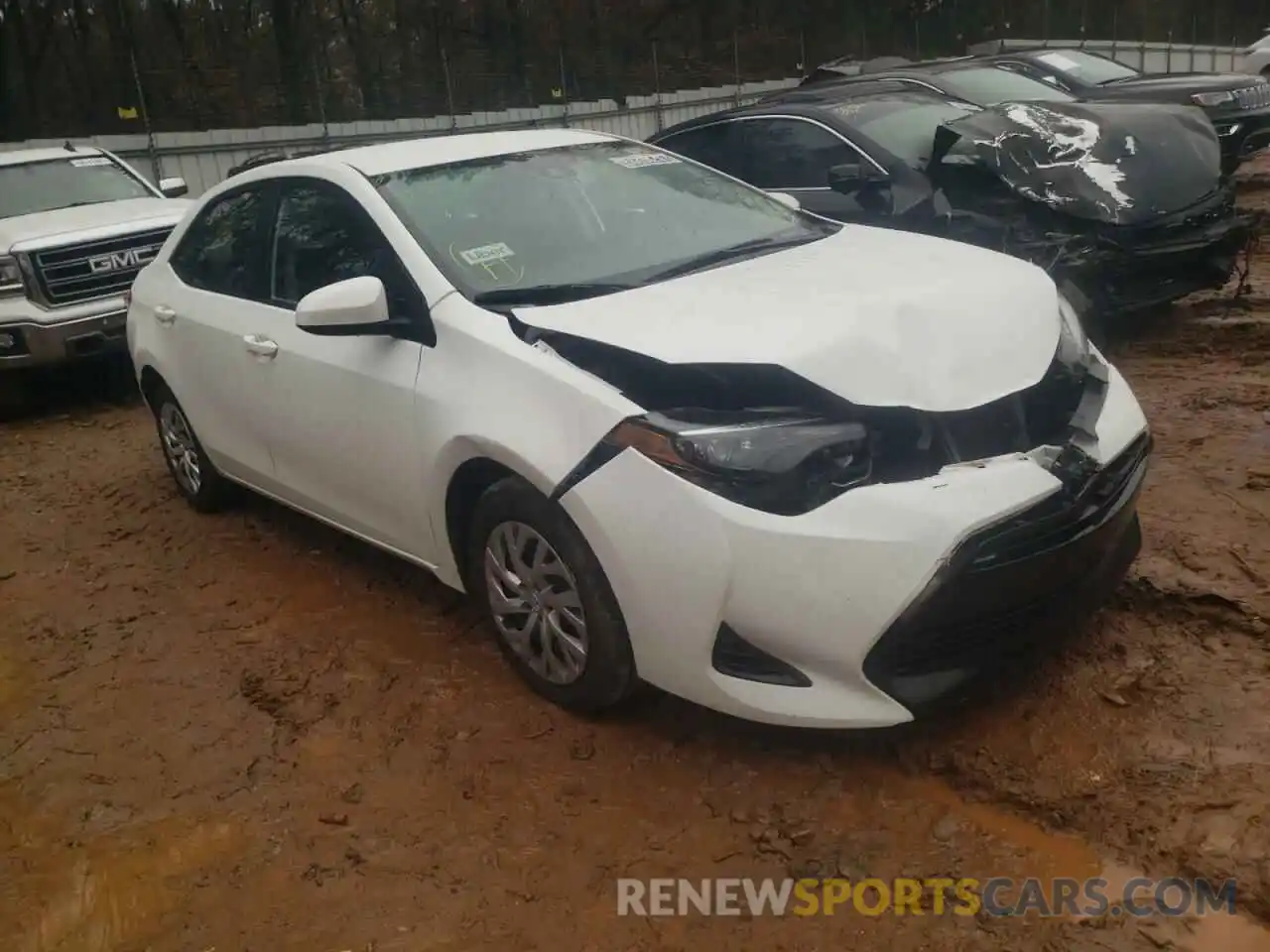 1 Photograph of a damaged car 5YFBURHE2KP938429 TOYOTA COROLLA 2019