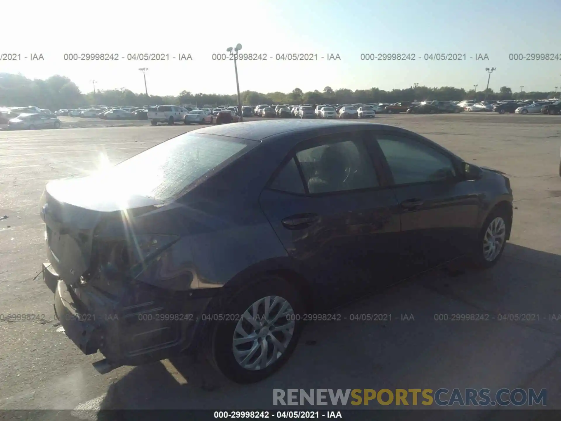 4 Photograph of a damaged car 5YFBURHE2KP938480 TOYOTA COROLLA 2019