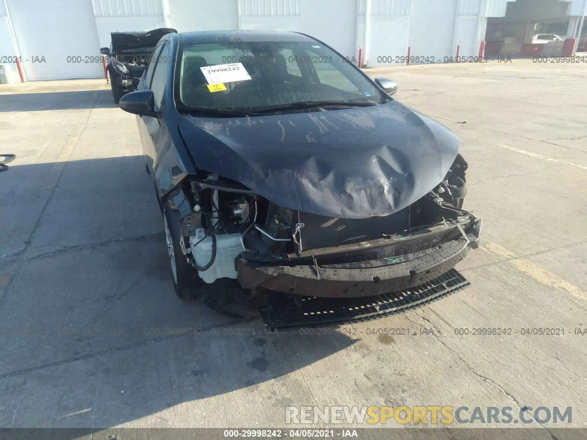 6 Photograph of a damaged car 5YFBURHE2KP938480 TOYOTA COROLLA 2019