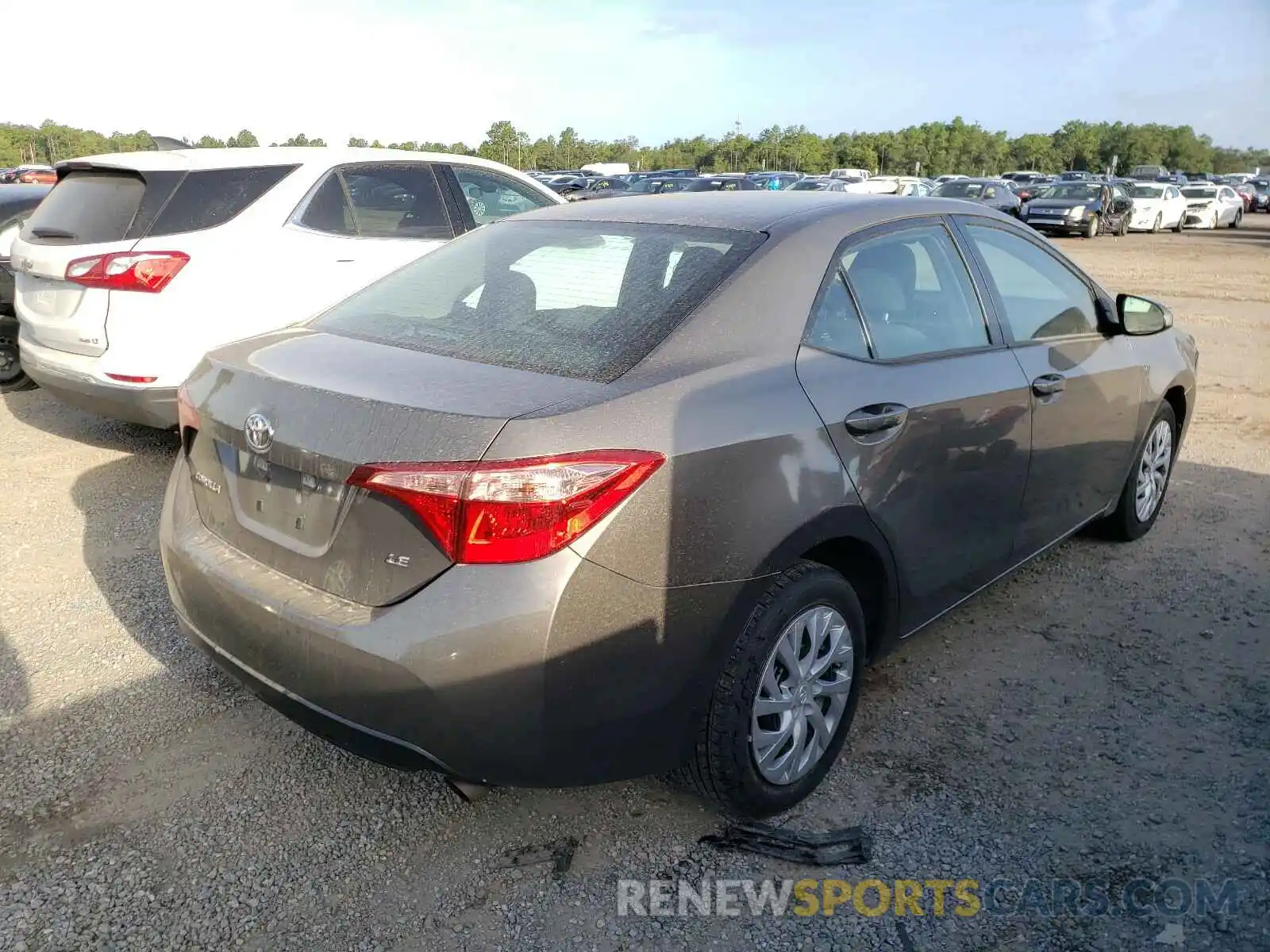 4 Photograph of a damaged car 5YFBURHE2KP938754 TOYOTA COROLLA 2019