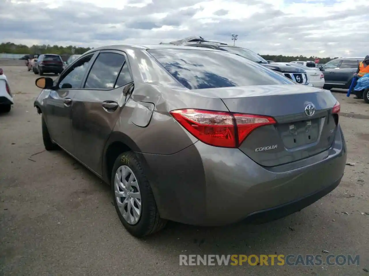 3 Photograph of a damaged car 5YFBURHE2KP938947 TOYOTA COROLLA 2019