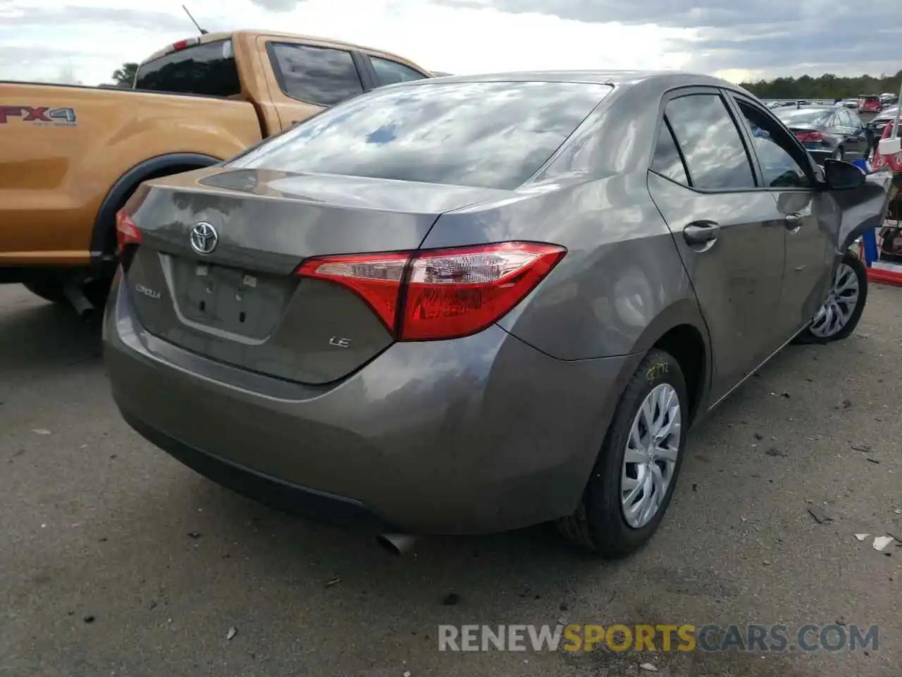 4 Photograph of a damaged car 5YFBURHE2KP938947 TOYOTA COROLLA 2019