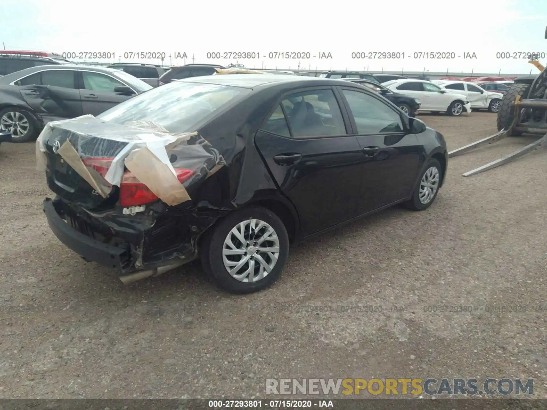 4 Photograph of a damaged car 5YFBURHE2KP939435 TOYOTA COROLLA 2019