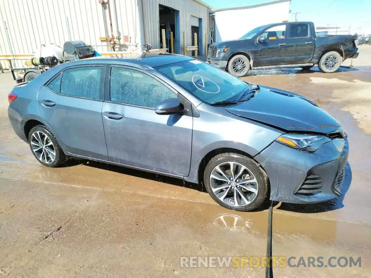 4 Photograph of a damaged car 5YFBURHE2KP939483 TOYOTA COROLLA 2019