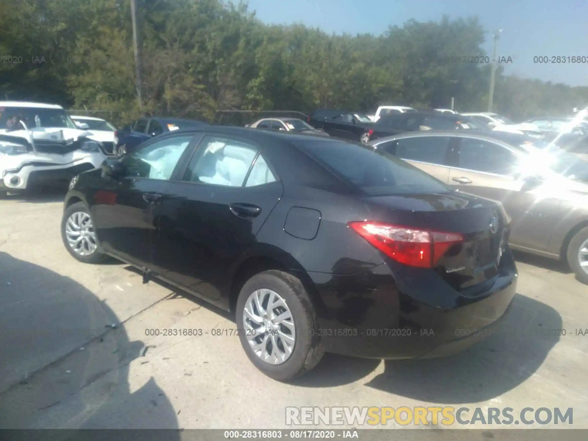 3 Photograph of a damaged car 5YFBURHE2KP939869 TOYOTA COROLLA 2019