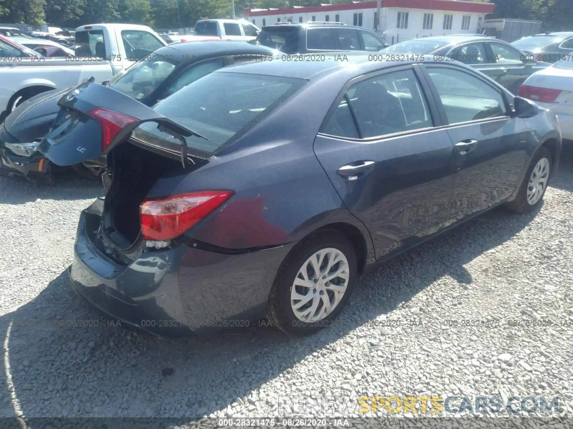 4 Photograph of a damaged car 5YFBURHE2KP940004 TOYOTA COROLLA 2019