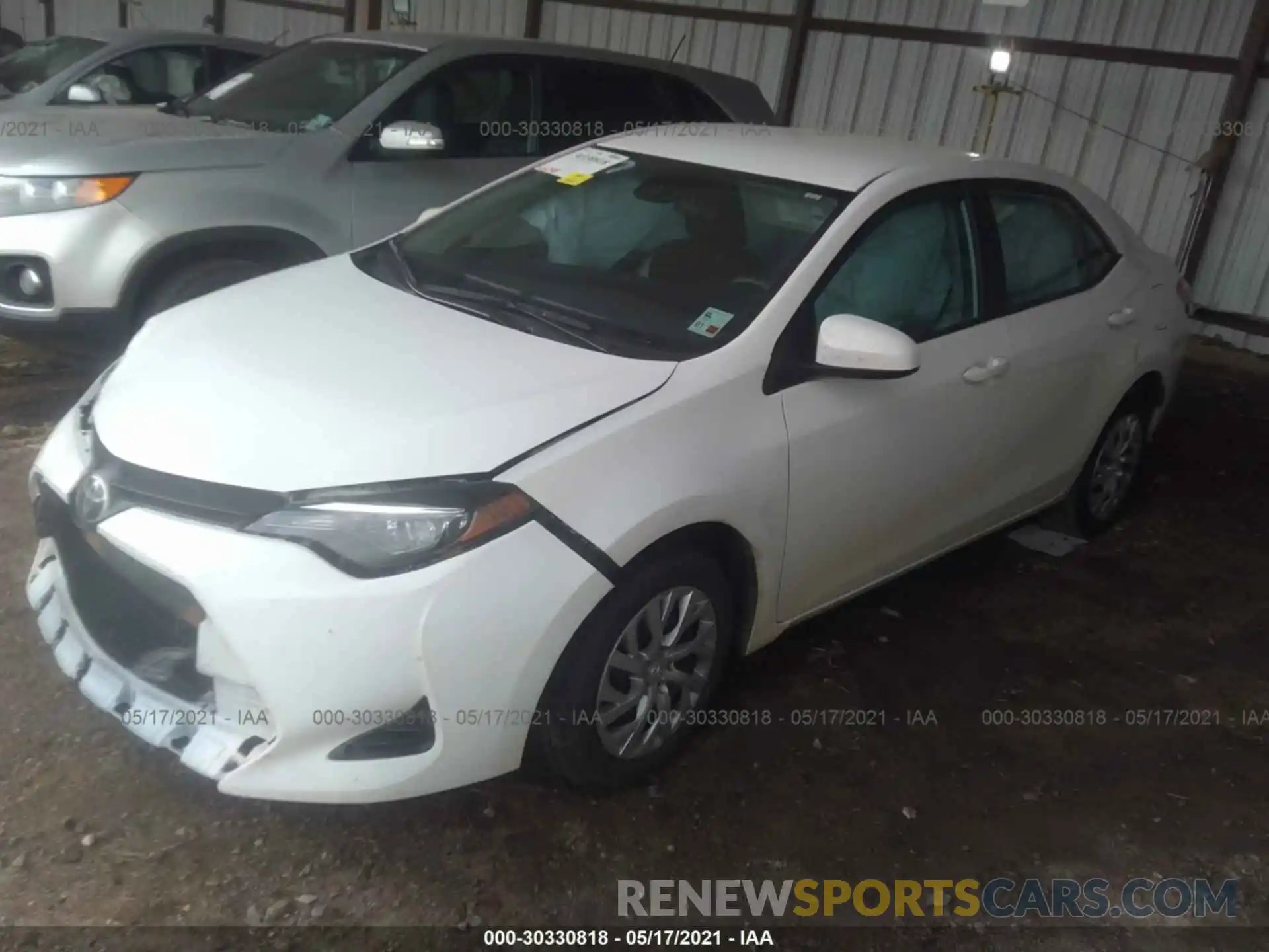 2 Photograph of a damaged car 5YFBURHE2KP940102 TOYOTA COROLLA 2019