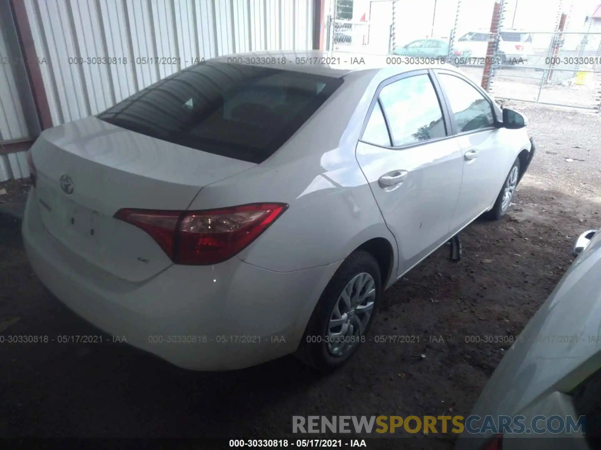 4 Photograph of a damaged car 5YFBURHE2KP940102 TOYOTA COROLLA 2019