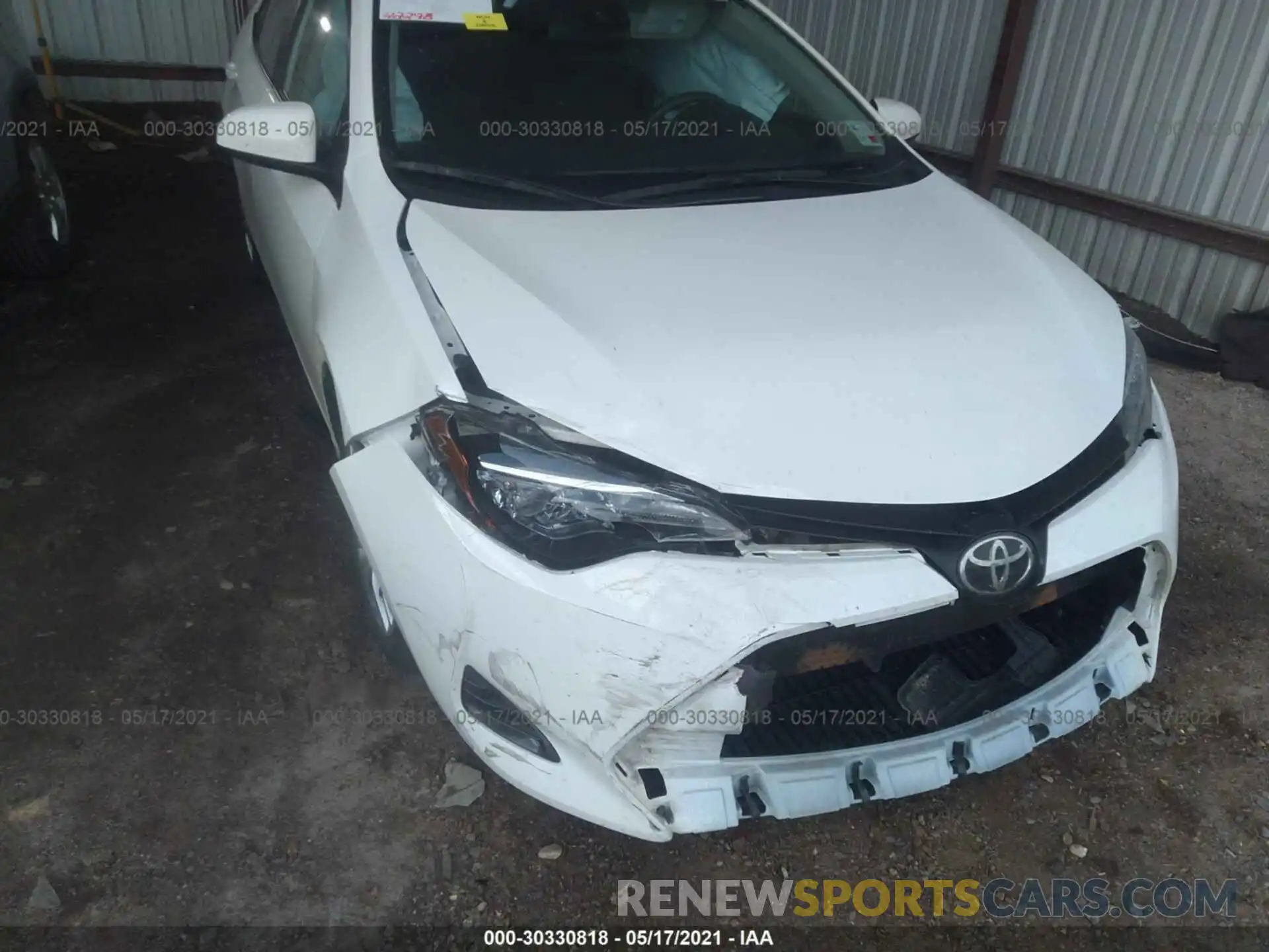 6 Photograph of a damaged car 5YFBURHE2KP940102 TOYOTA COROLLA 2019