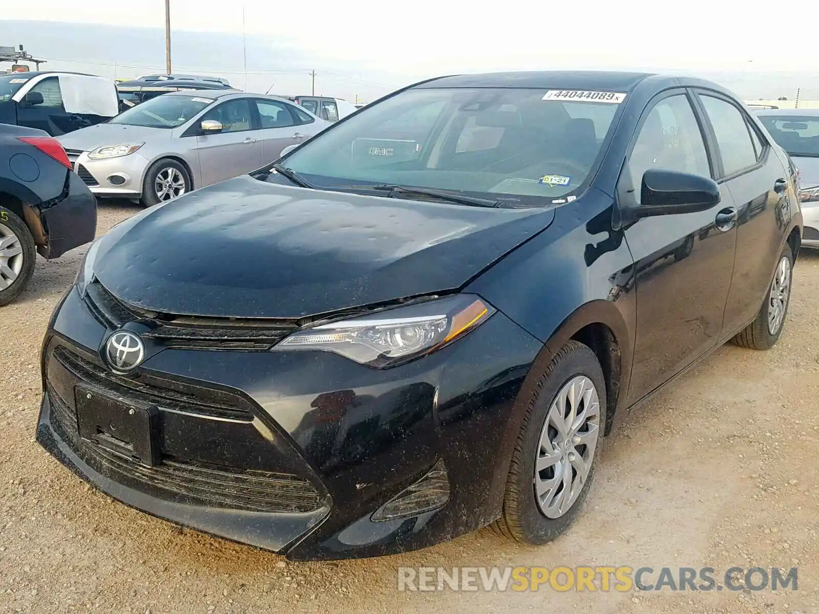 2 Photograph of a damaged car 5YFBURHE2KP940259 TOYOTA COROLLA 2019