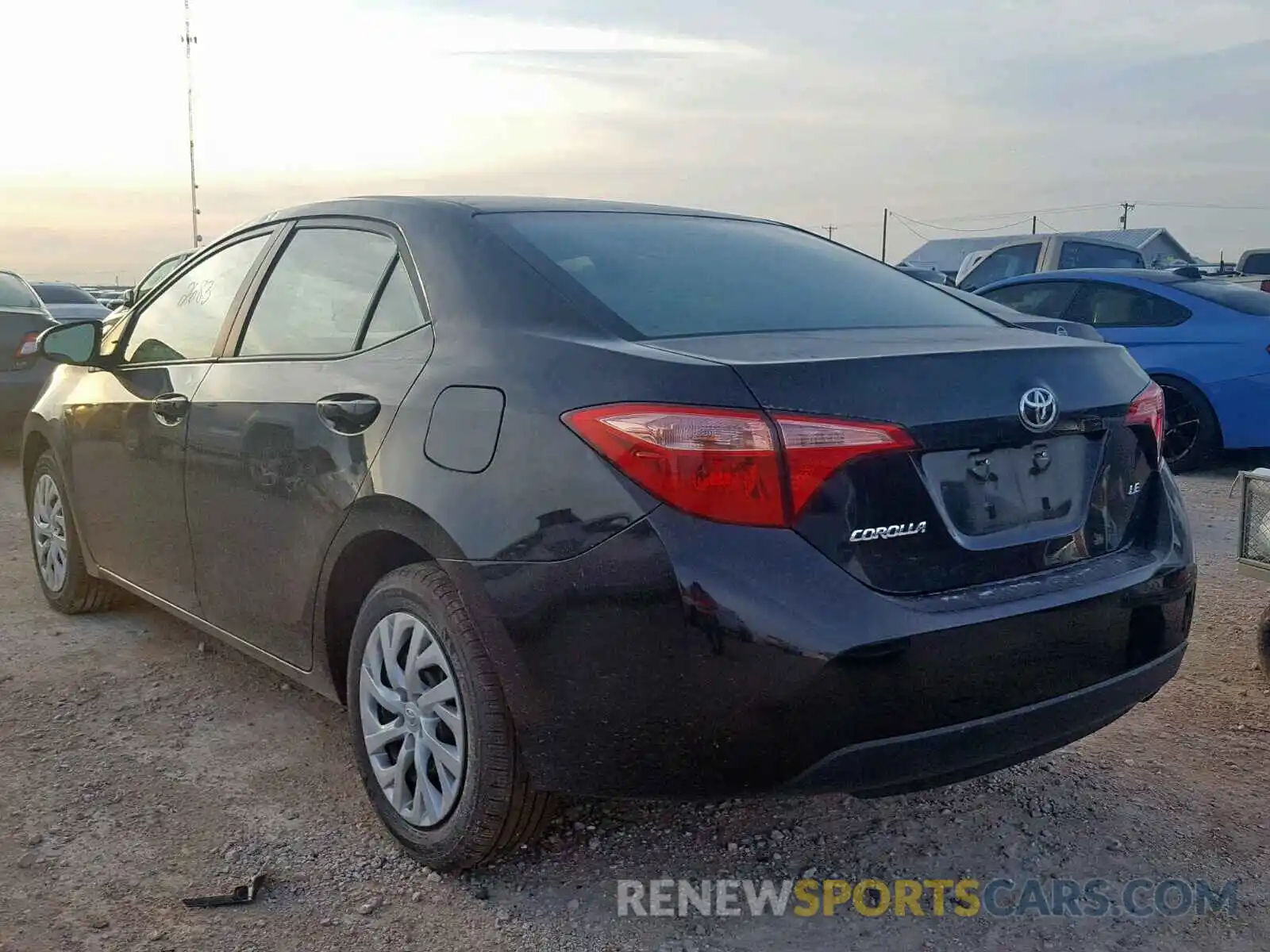 3 Photograph of a damaged car 5YFBURHE2KP940259 TOYOTA COROLLA 2019