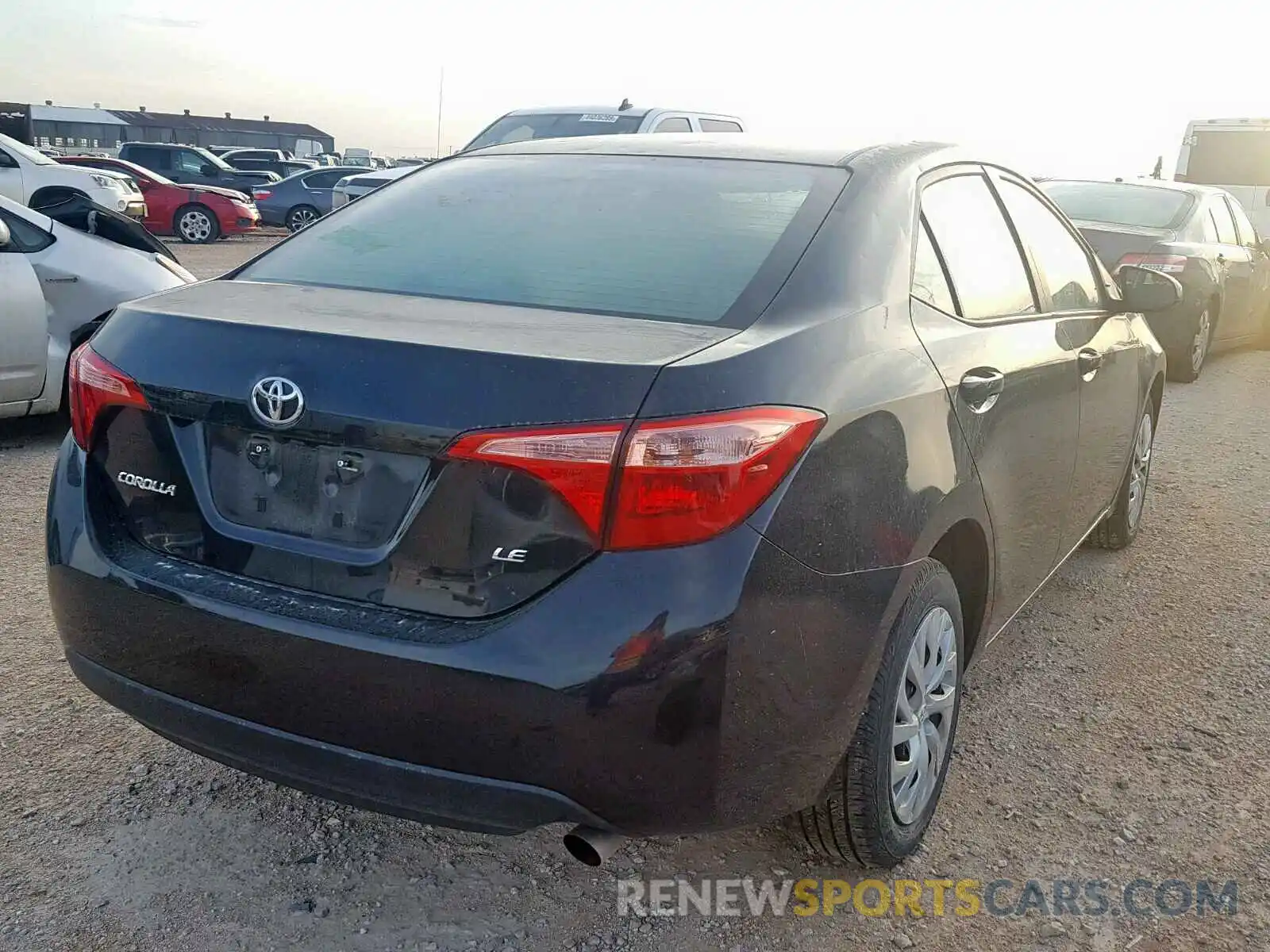 4 Photograph of a damaged car 5YFBURHE2KP940259 TOYOTA COROLLA 2019