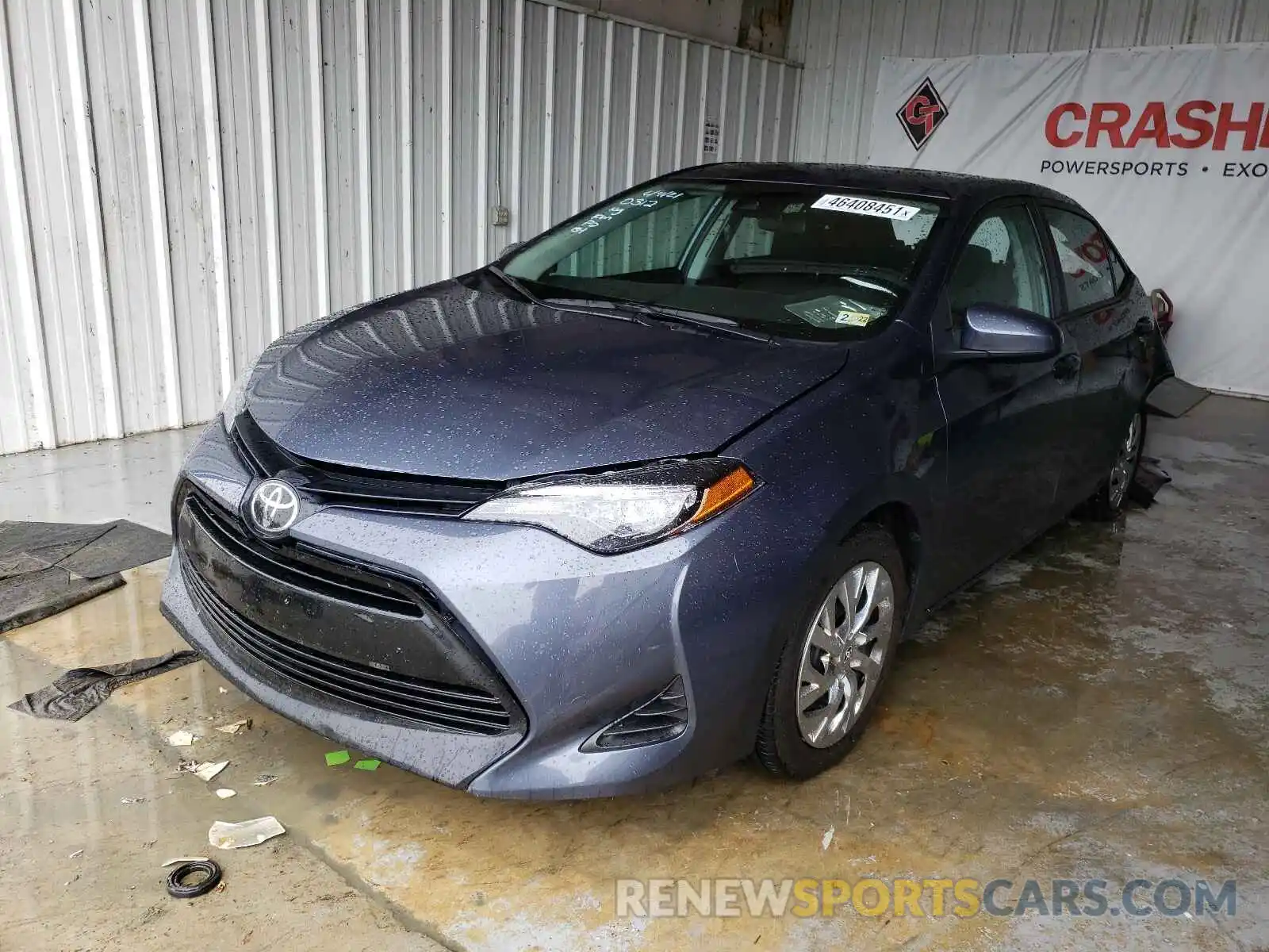 2 Photograph of a damaged car 5YFBURHE2KP940312 TOYOTA COROLLA 2019