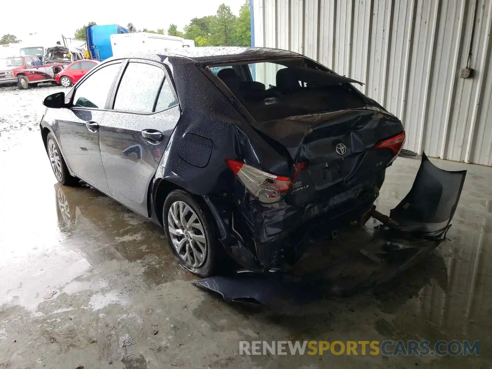 3 Photograph of a damaged car 5YFBURHE2KP940312 TOYOTA COROLLA 2019