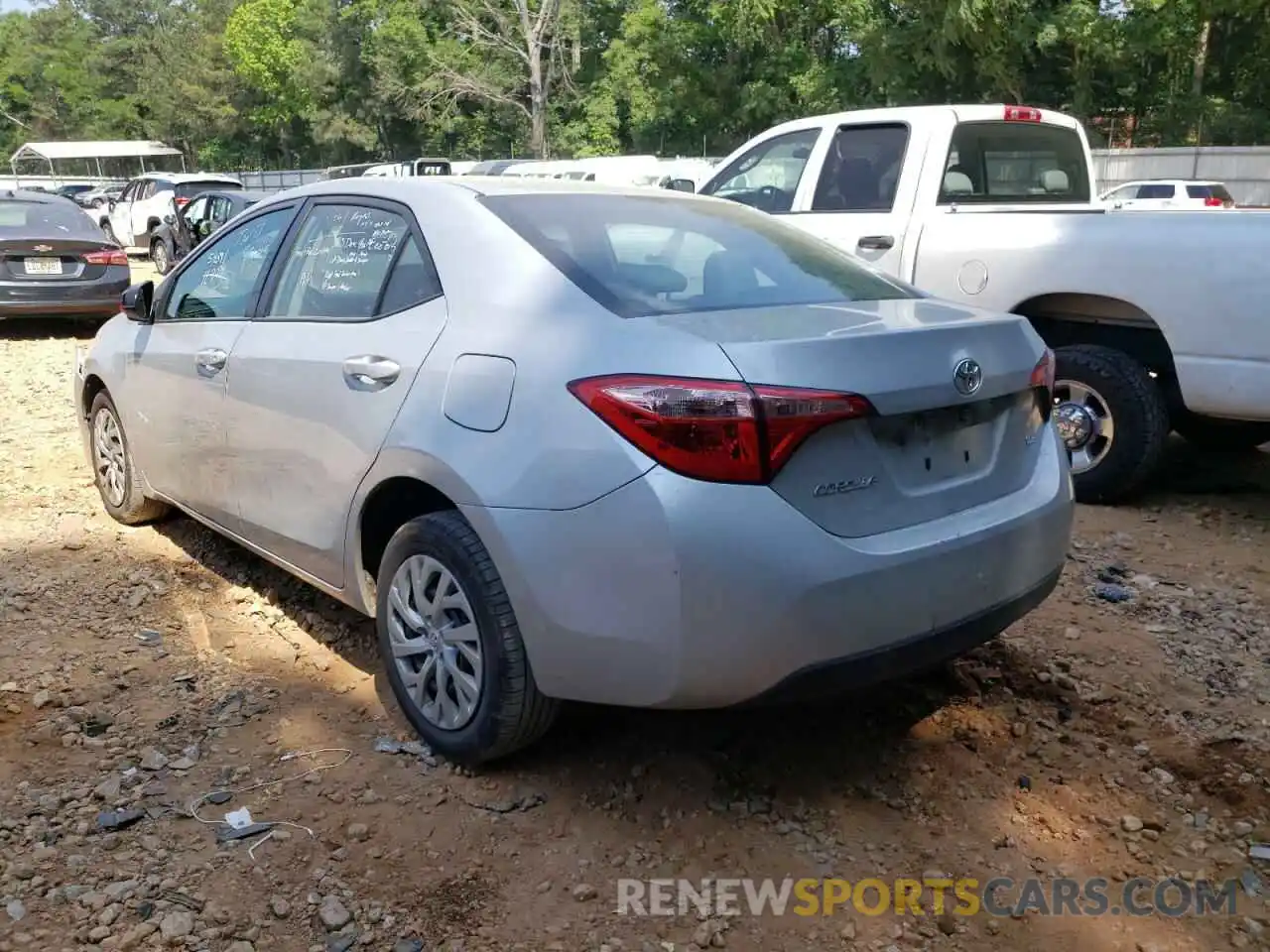 3 Photograph of a damaged car 5YFBURHE2KP940519 TOYOTA COROLLA 2019