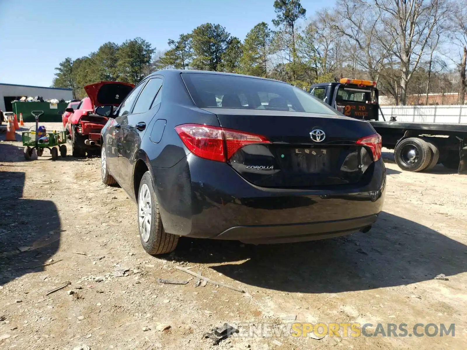 3 Photograph of a damaged car 5YFBURHE2KP940598 TOYOTA COROLLA 2019