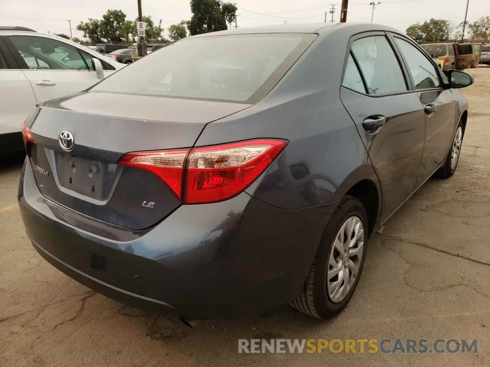 4 Photograph of a damaged car 5YFBURHE2KP940794 TOYOTA COROLLA 2019