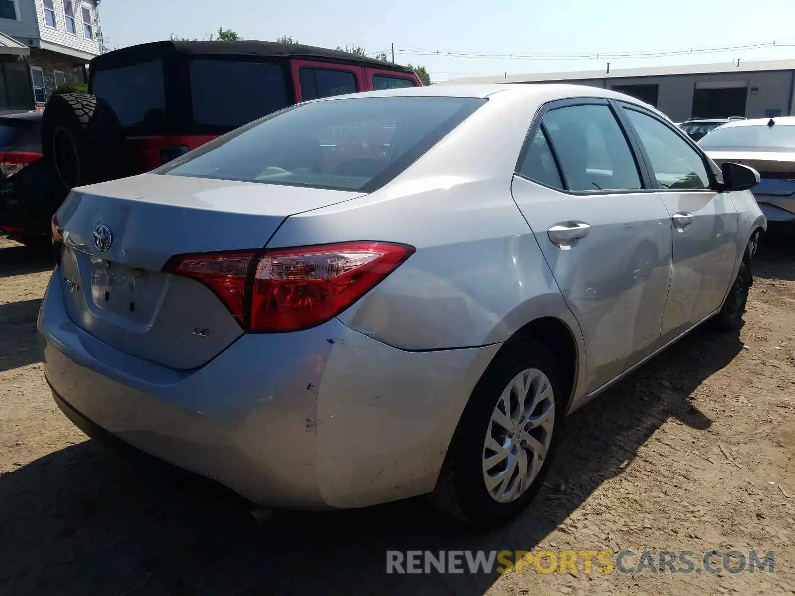 4 Photograph of a damaged car 5YFBURHE2KP940830 TOYOTA COROLLA 2019