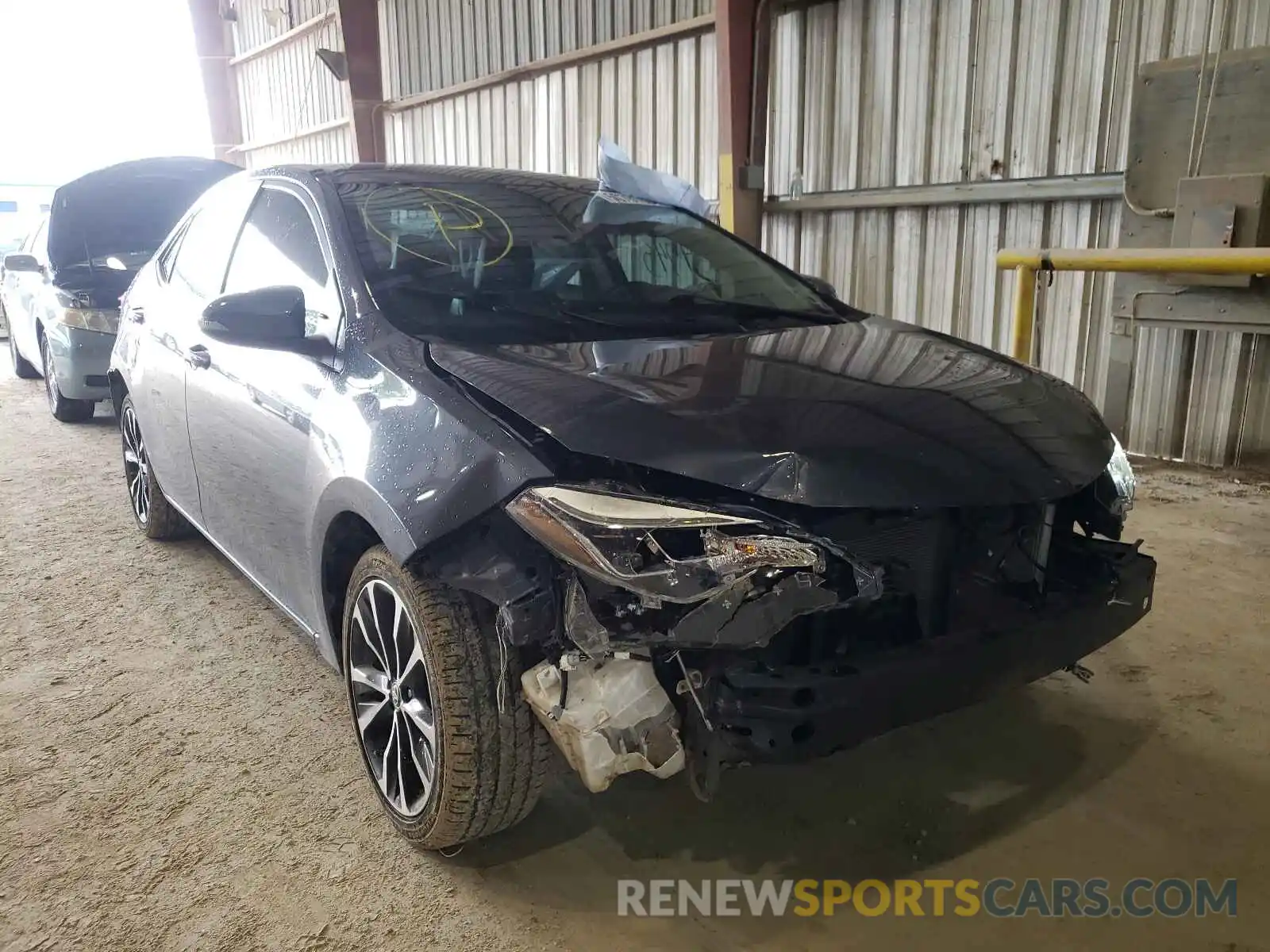 1 Photograph of a damaged car 5YFBURHE2KP941069 TOYOTA COROLLA 2019