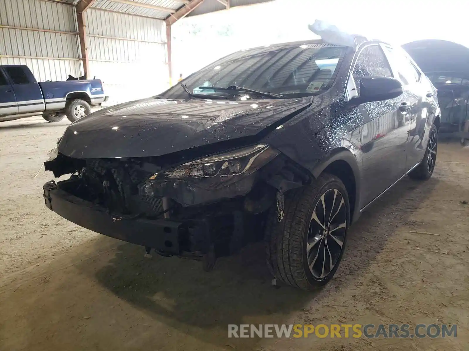 2 Photograph of a damaged car 5YFBURHE2KP941069 TOYOTA COROLLA 2019