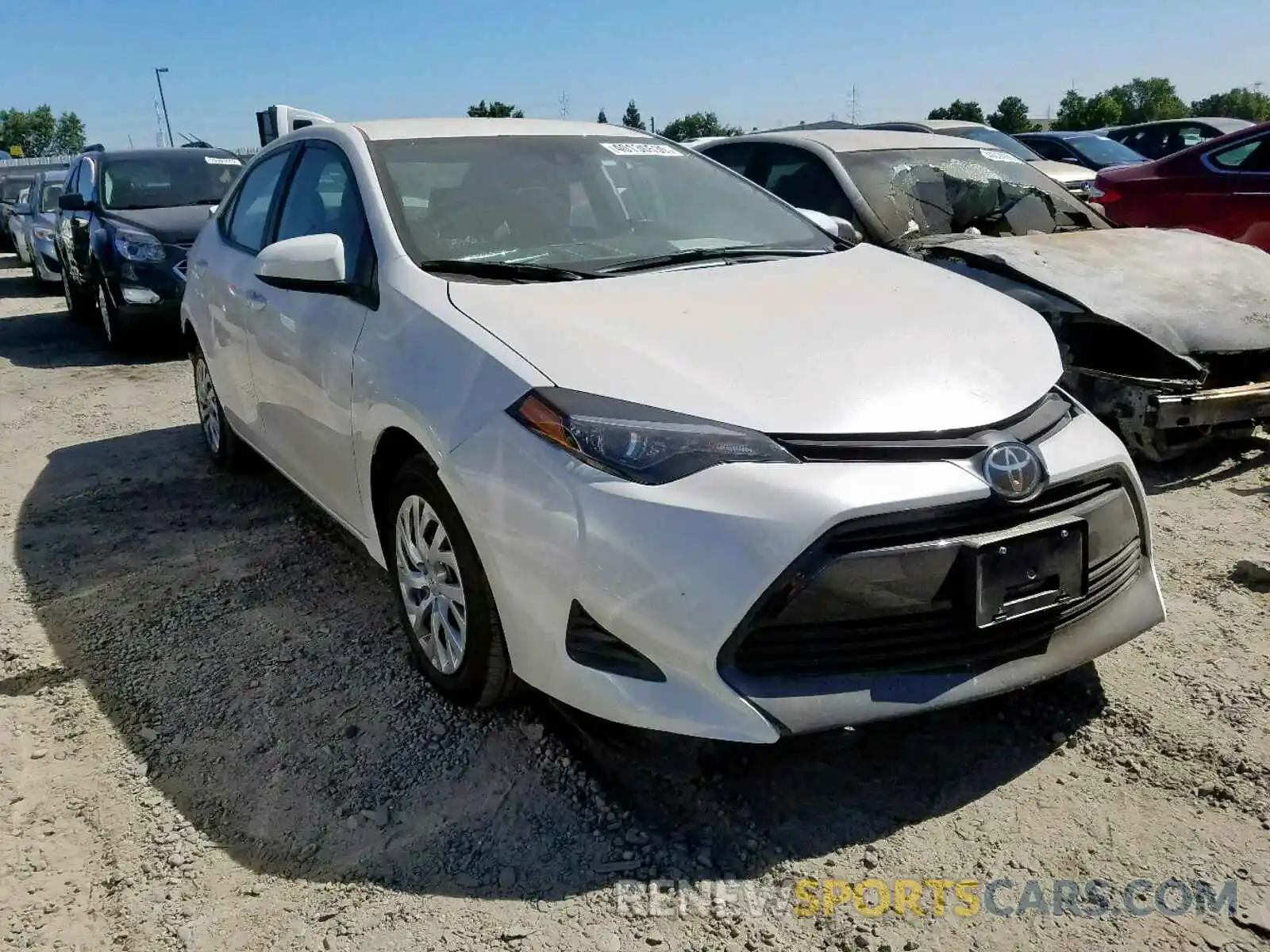 1 Photograph of a damaged car 5YFBURHE2KP941184 TOYOTA COROLLA 2019