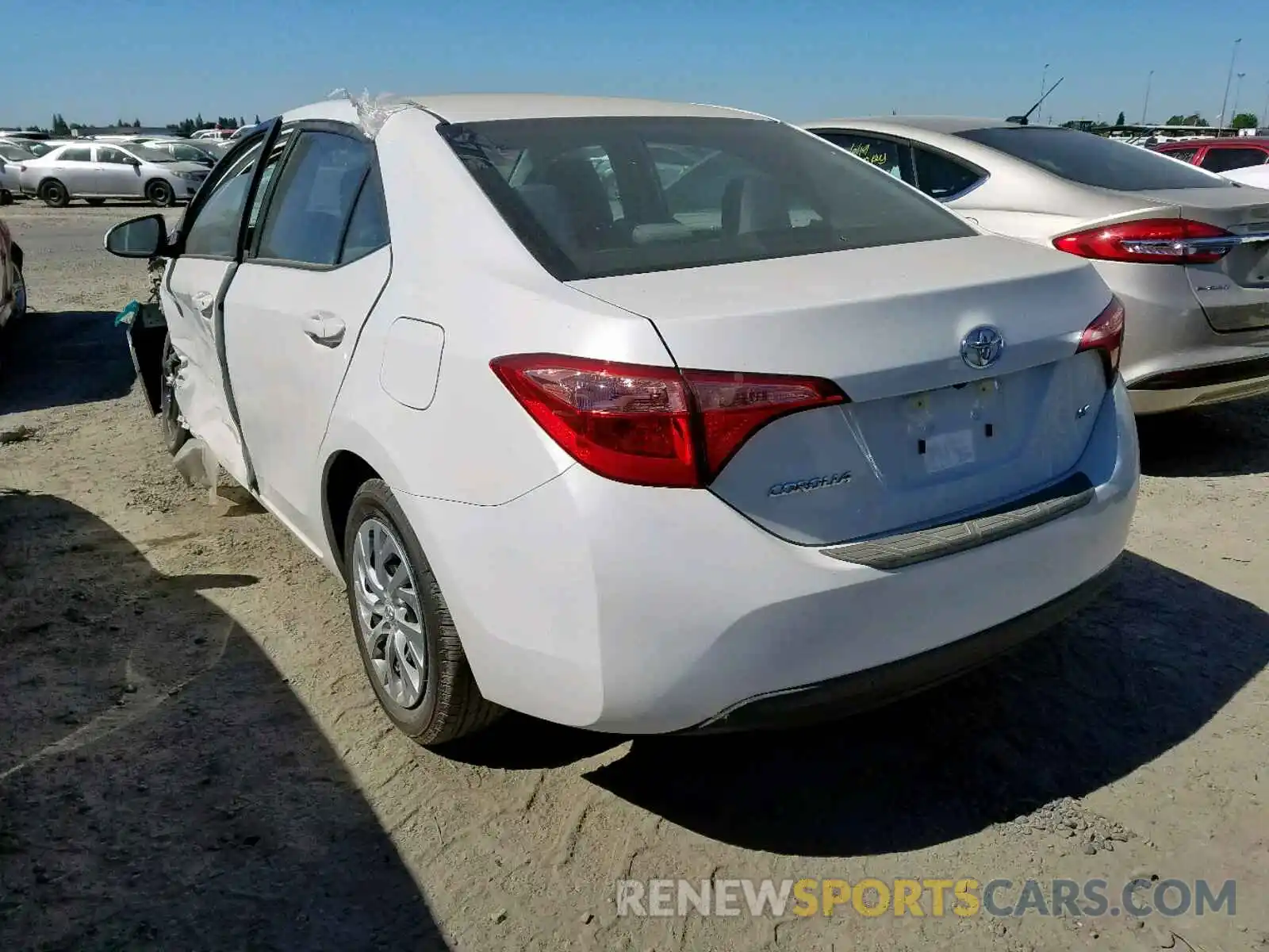 3 Photograph of a damaged car 5YFBURHE2KP941184 TOYOTA COROLLA 2019