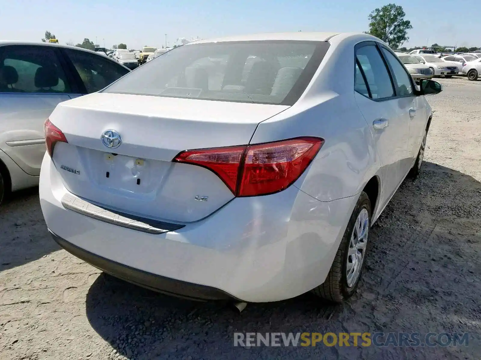 4 Photograph of a damaged car 5YFBURHE2KP941184 TOYOTA COROLLA 2019