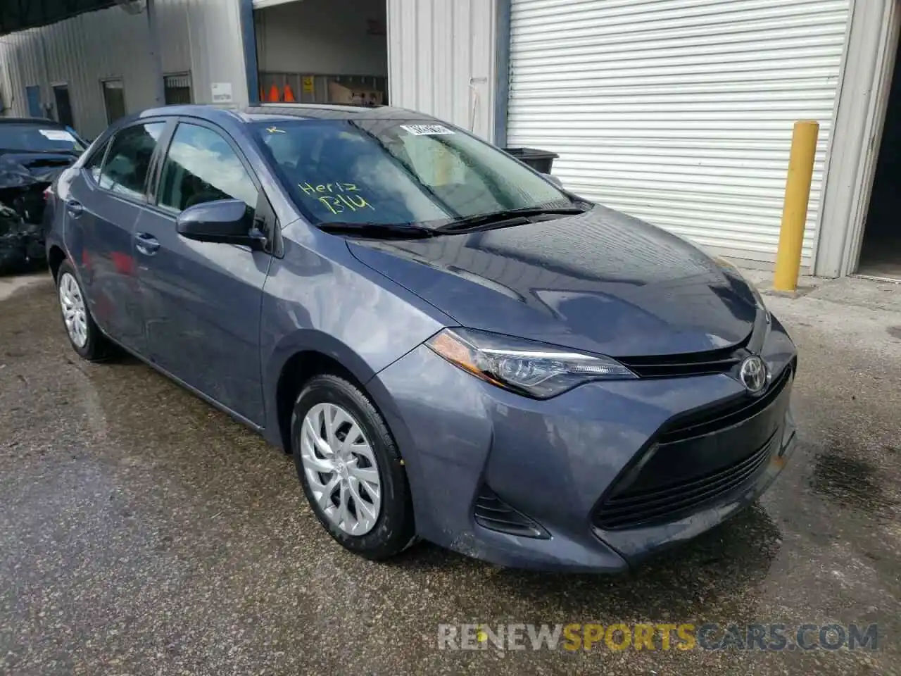 1 Photograph of a damaged car 5YFBURHE2KP941539 TOYOTA COROLLA 2019