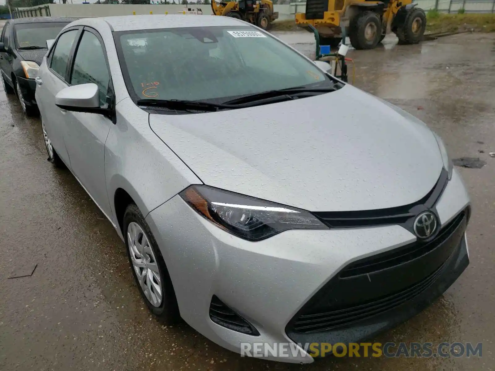 1 Photograph of a damaged car 5YFBURHE2KP941573 TOYOTA COROLLA 2019