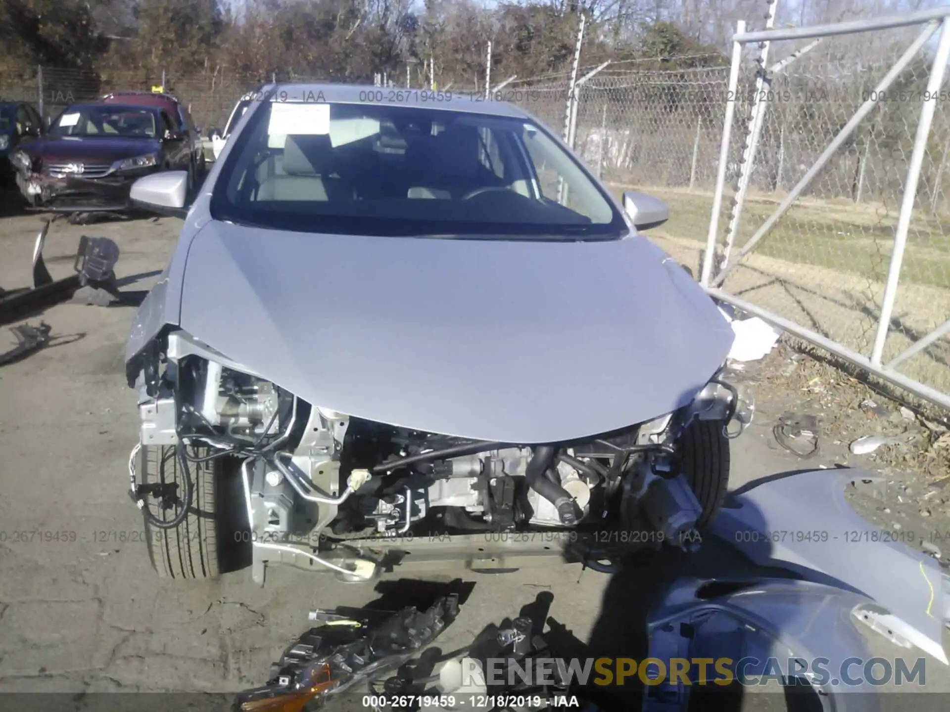 6 Photograph of a damaged car 5YFBURHE2KP941752 TOYOTA COROLLA 2019