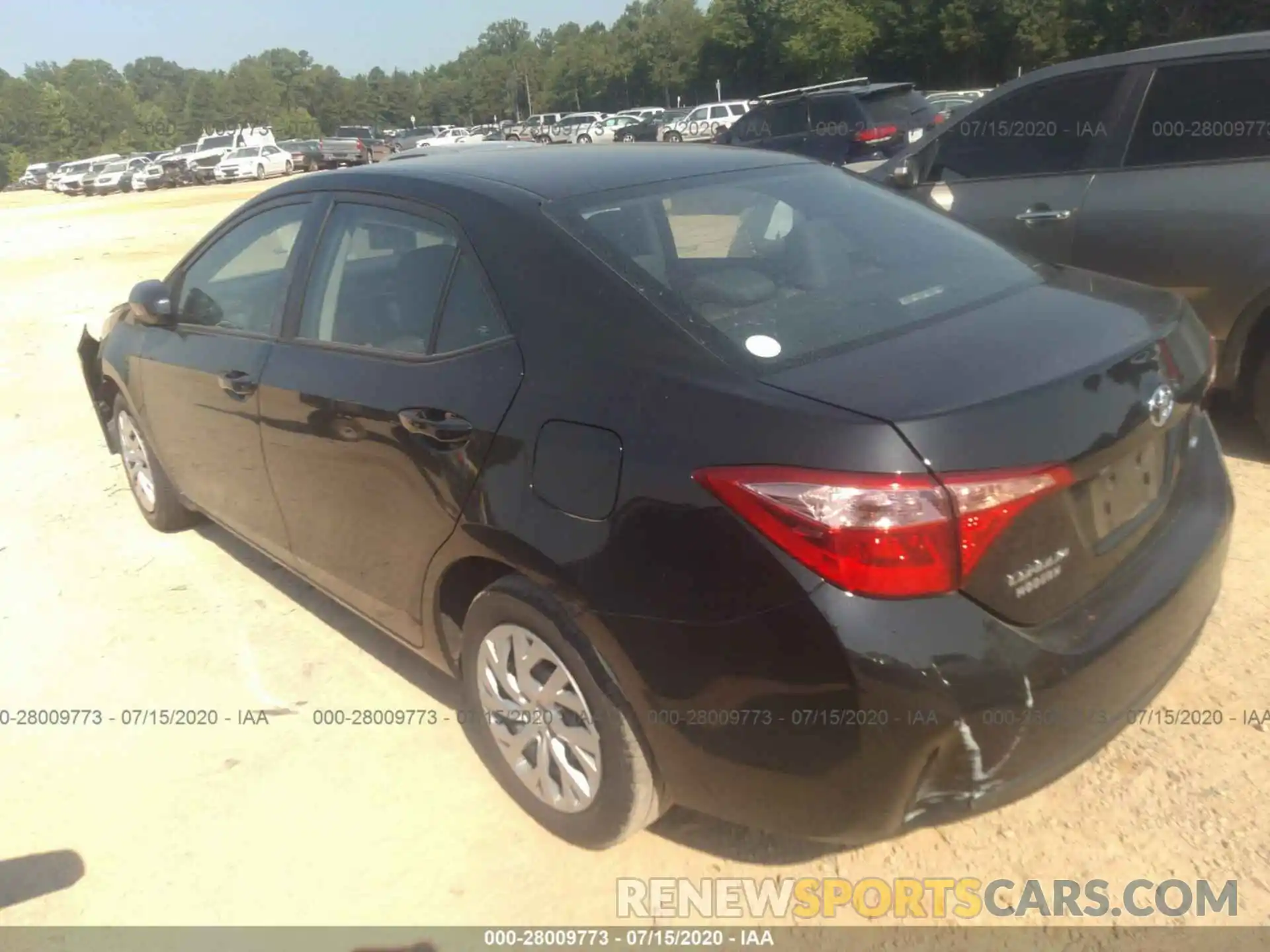 3 Photograph of a damaged car 5YFBURHE2KP942514 TOYOTA COROLLA 2019