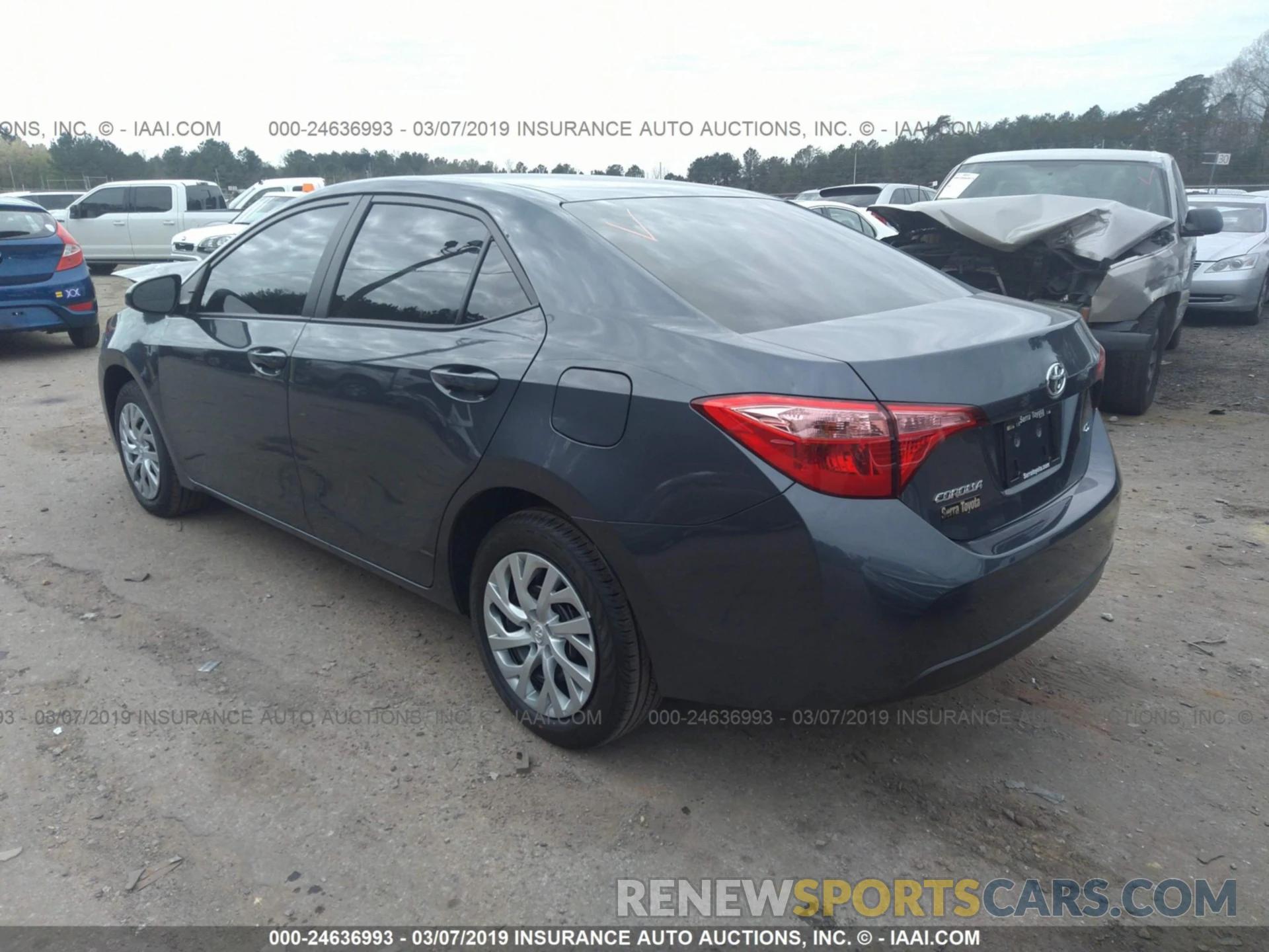 3 Photograph of a damaged car 5YFBURHE2KP942819 TOYOTA COROLLA 2019