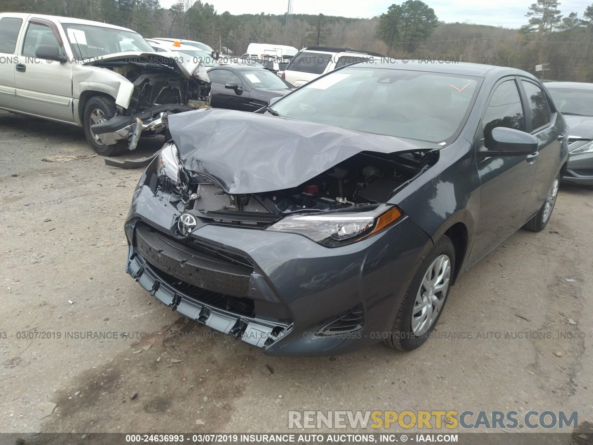 6 Photograph of a damaged car 5YFBURHE2KP942819 TOYOTA COROLLA 2019