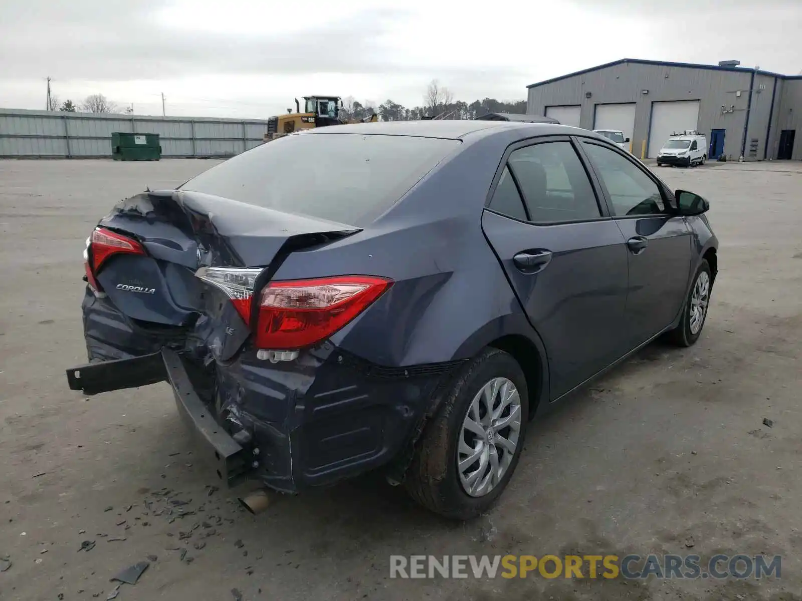 4 Photograph of a damaged car 5YFBURHE2KP943033 TOYOTA COROLLA 2019