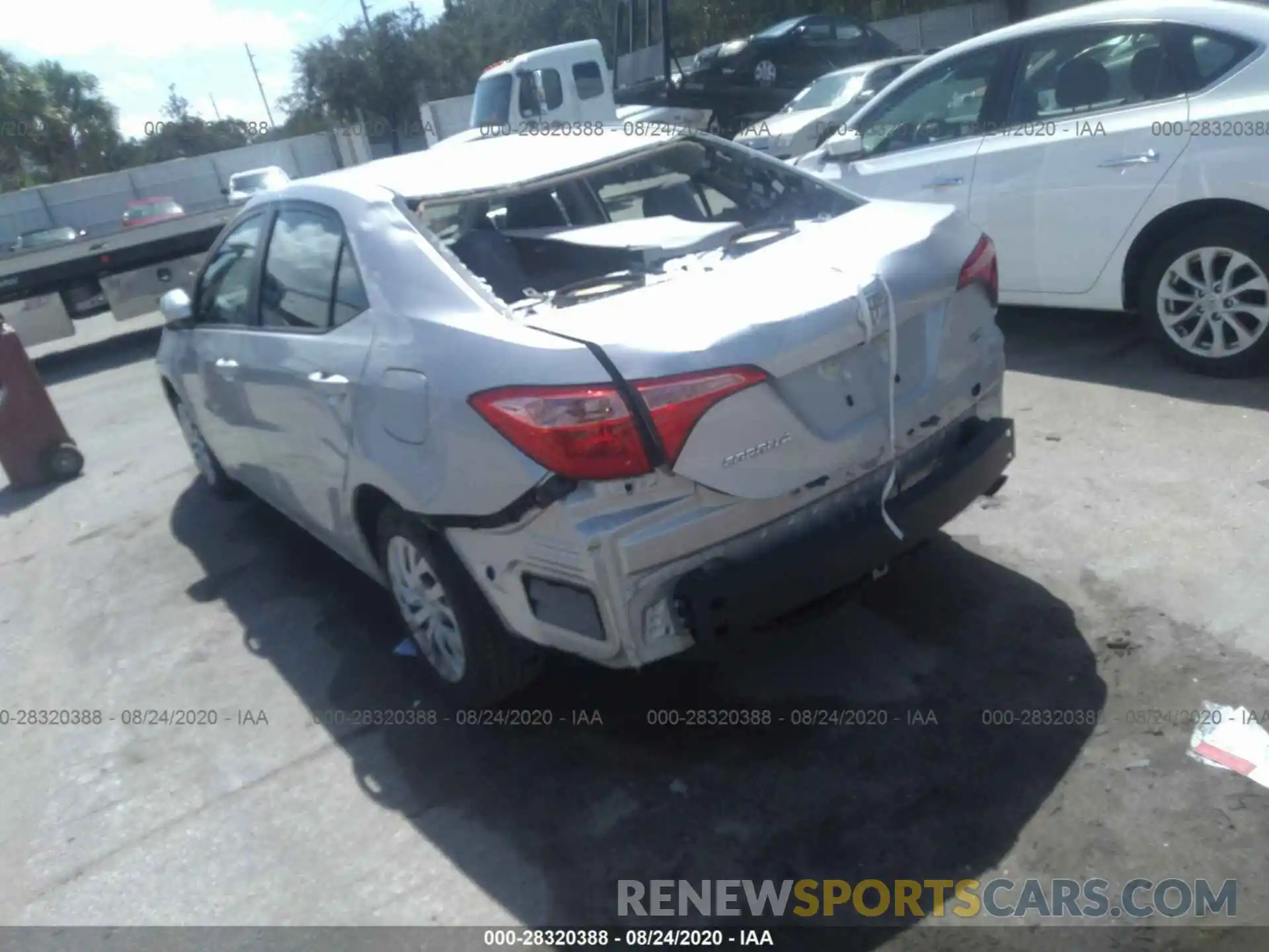 3 Photograph of a damaged car 5YFBURHE2KP943212 TOYOTA COROLLA 2019