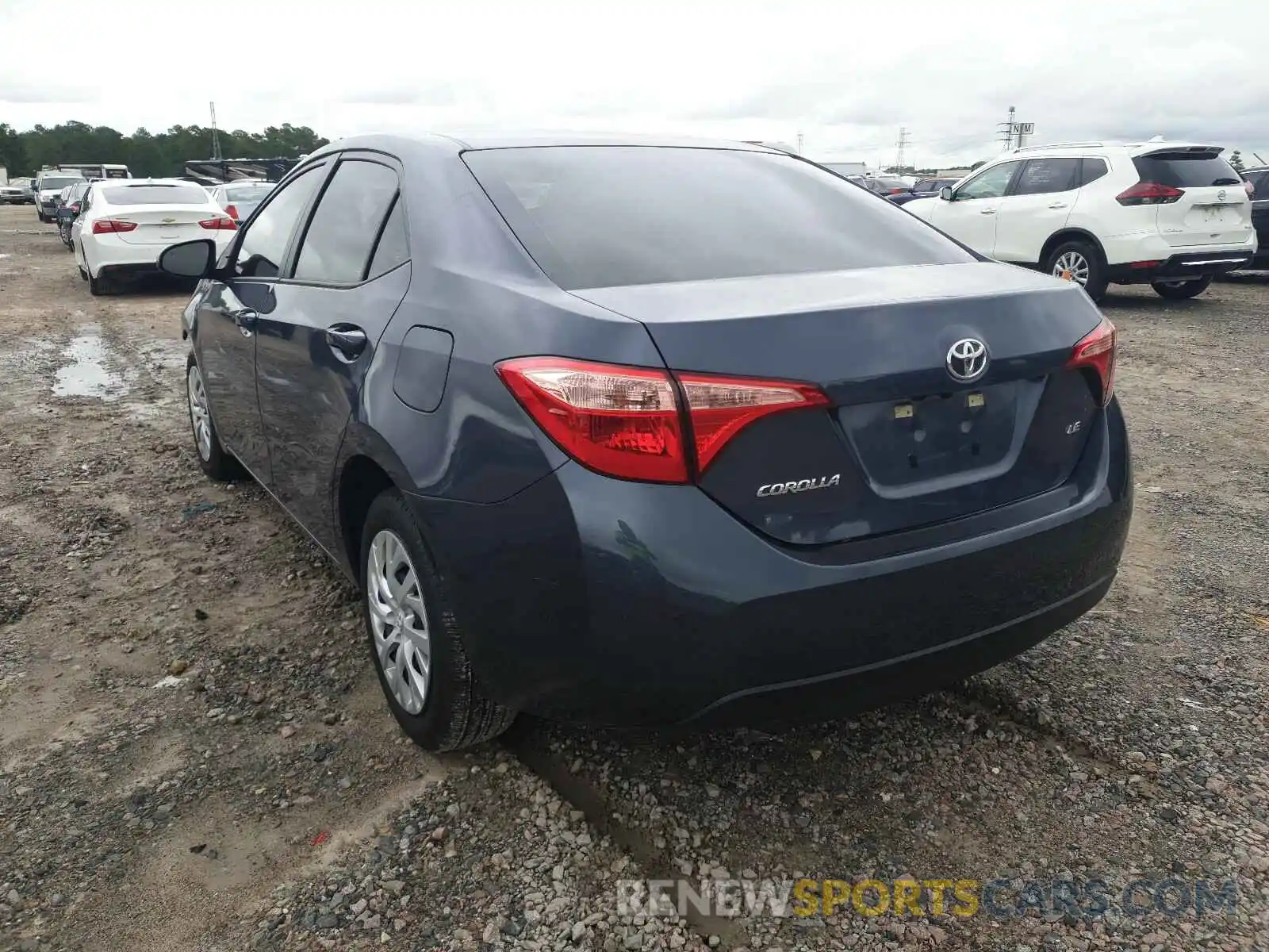 3 Photograph of a damaged car 5YFBURHE2KP943842 TOYOTA COROLLA 2019