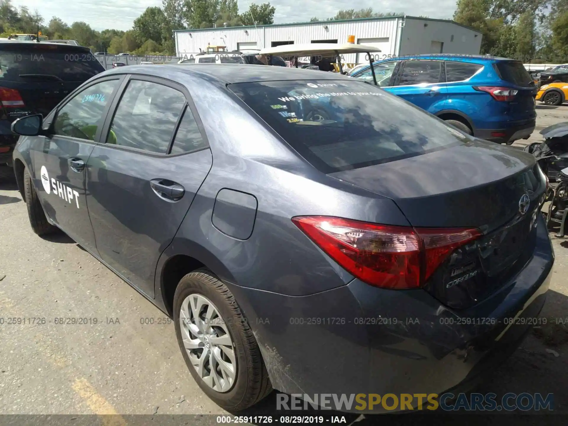 3 Photograph of a damaged car 5YFBURHE2KP944215 TOYOTA COROLLA 2019