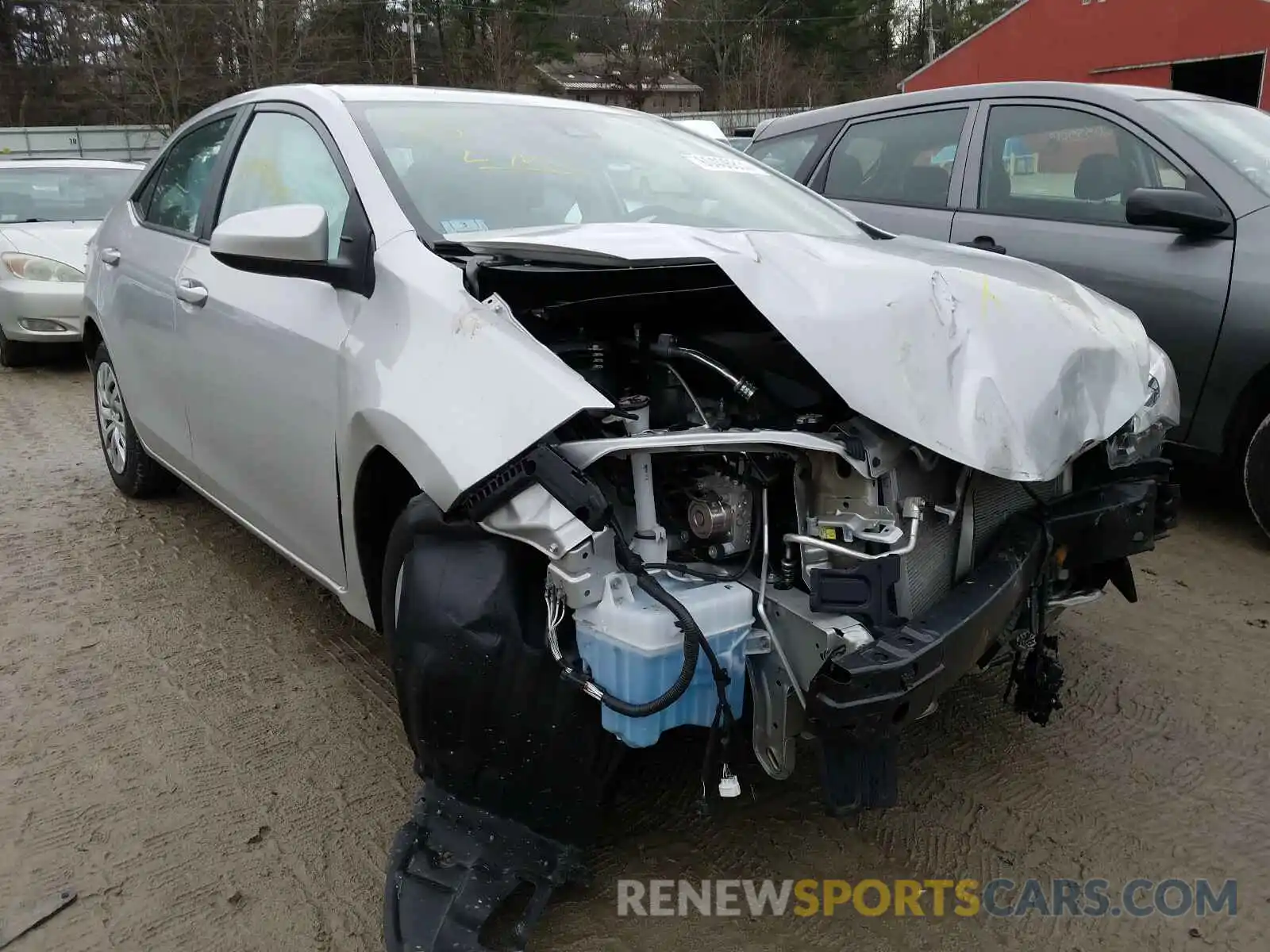 1 Photograph of a damaged car 5YFBURHE2KP944456 TOYOTA COROLLA 2019