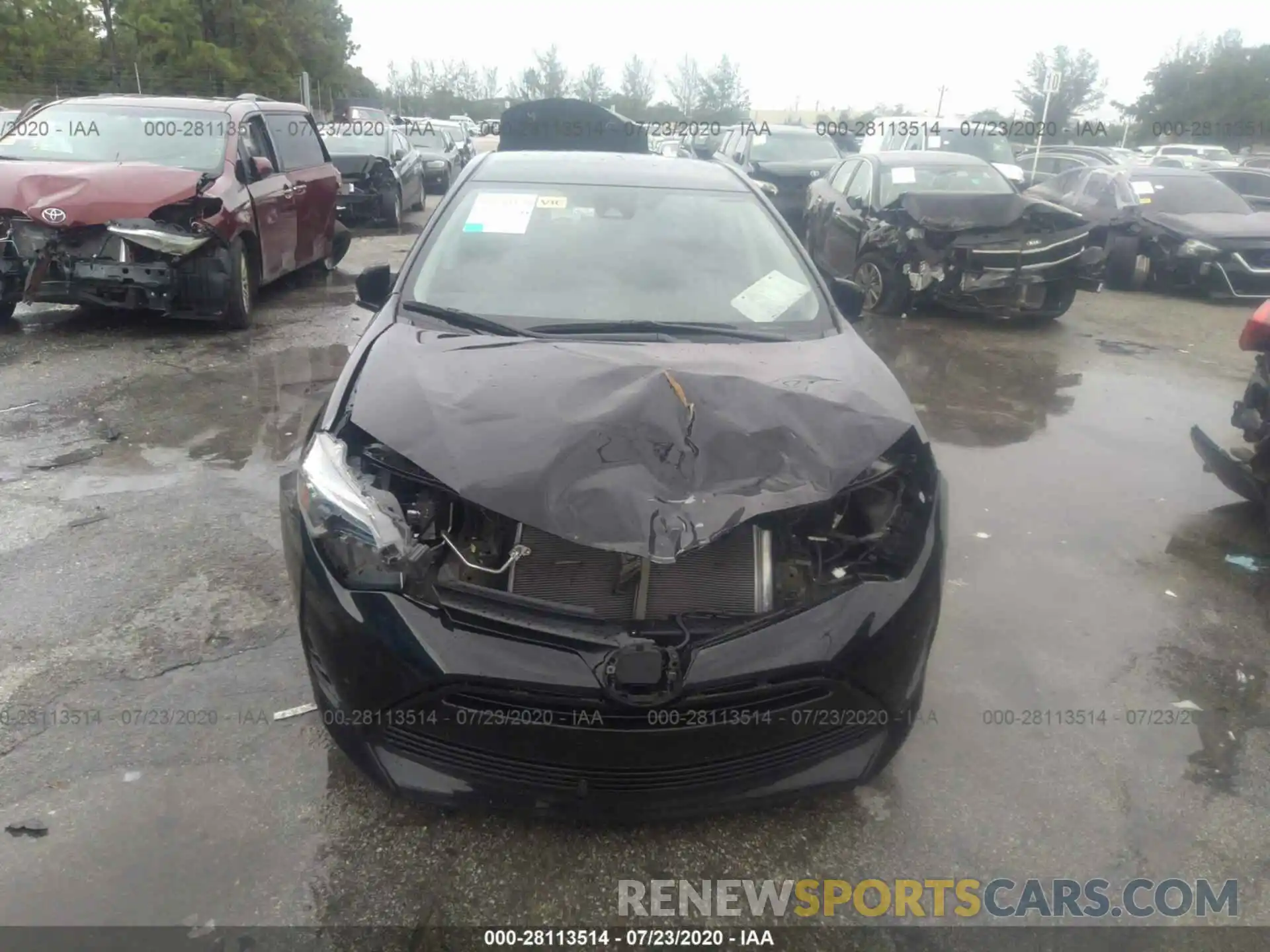 6 Photograph of a damaged car 5YFBURHE2KP945073 TOYOTA COROLLA 2019