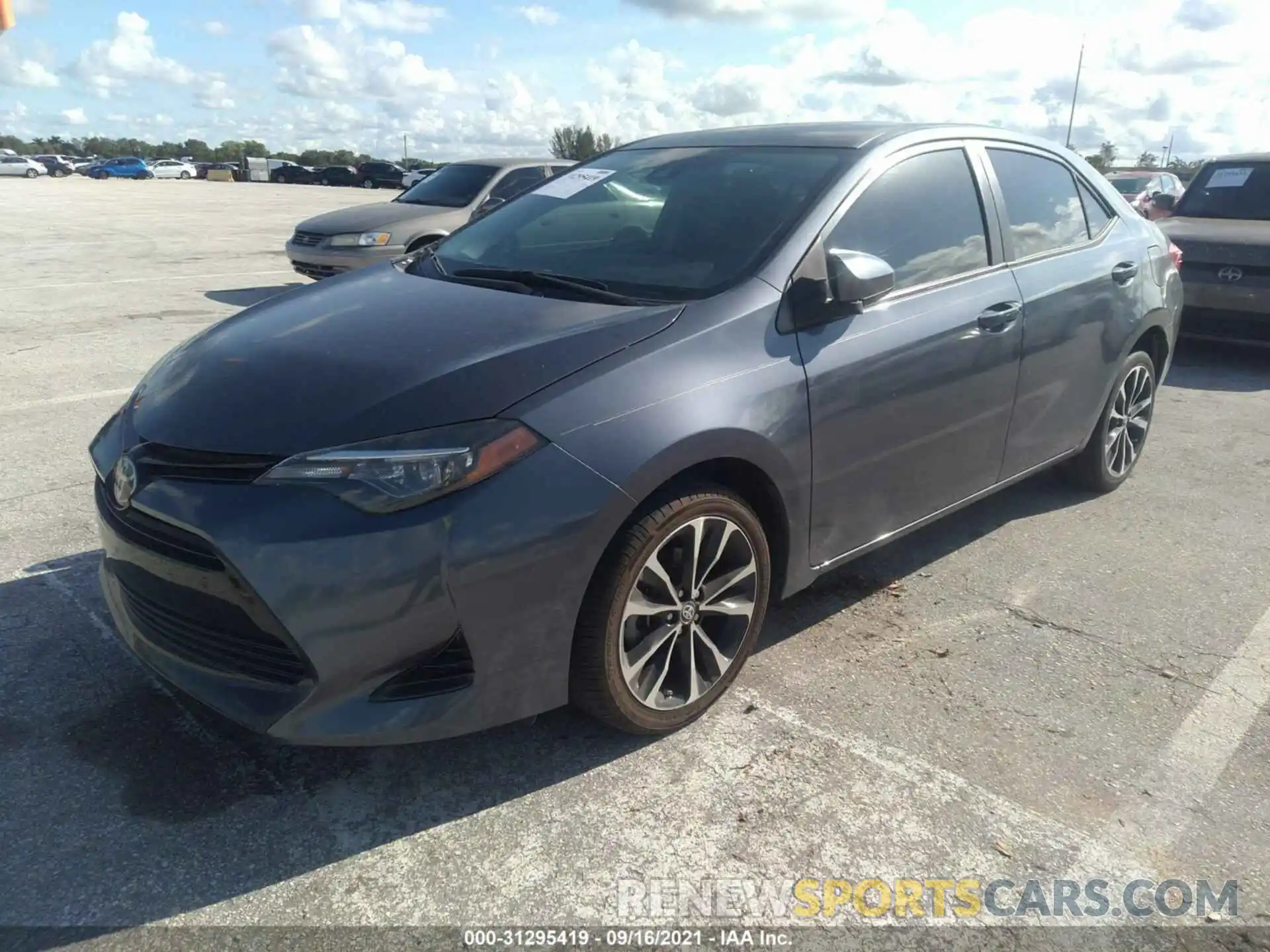 2 Photograph of a damaged car 5YFBURHE2KP945199 TOYOTA COROLLA 2019