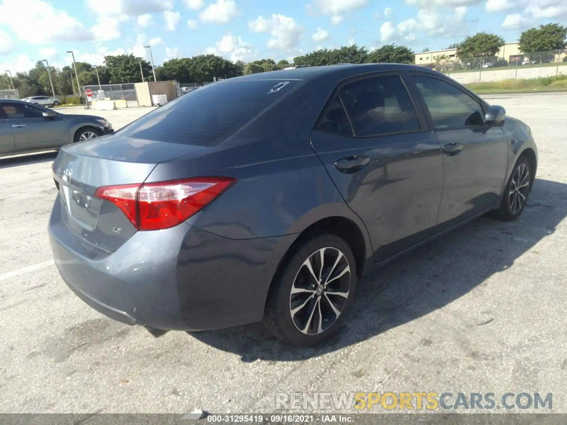 4 Photograph of a damaged car 5YFBURHE2KP945199 TOYOTA COROLLA 2019