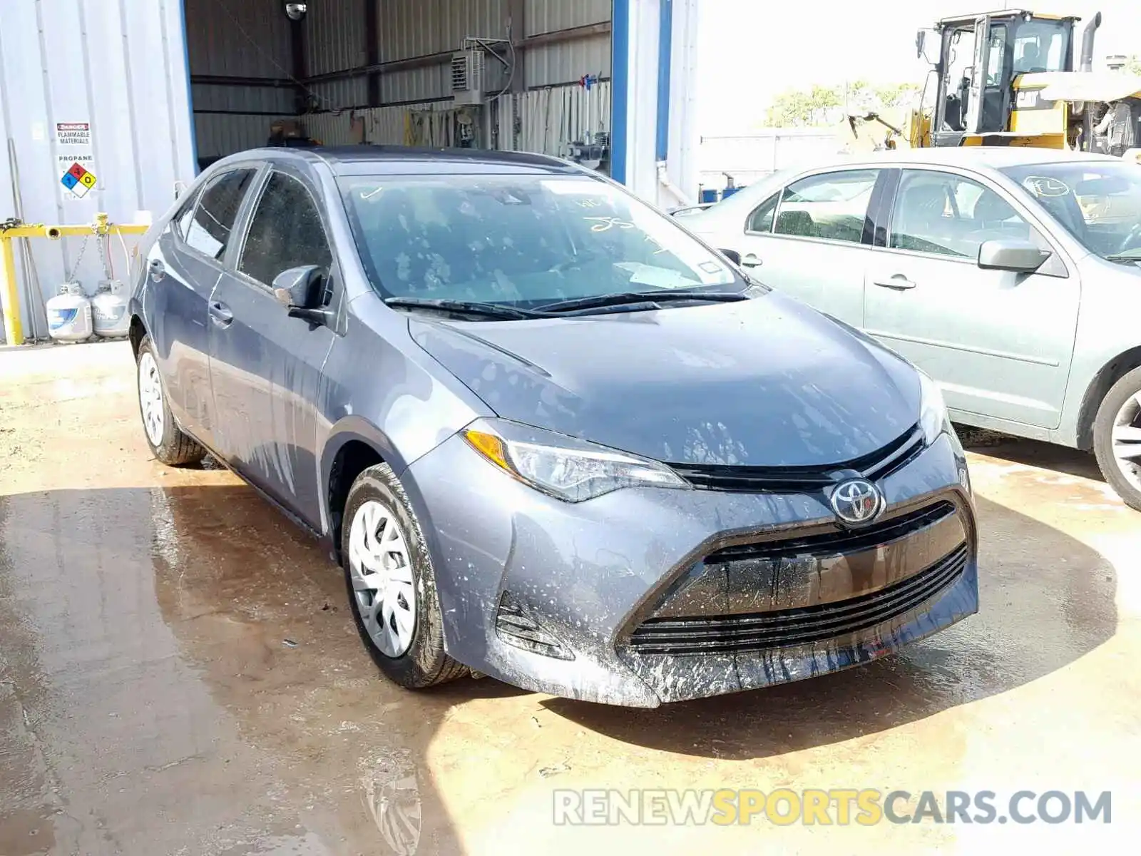 1 Photograph of a damaged car 5YFBURHE2KP945400 TOYOTA COROLLA 2019