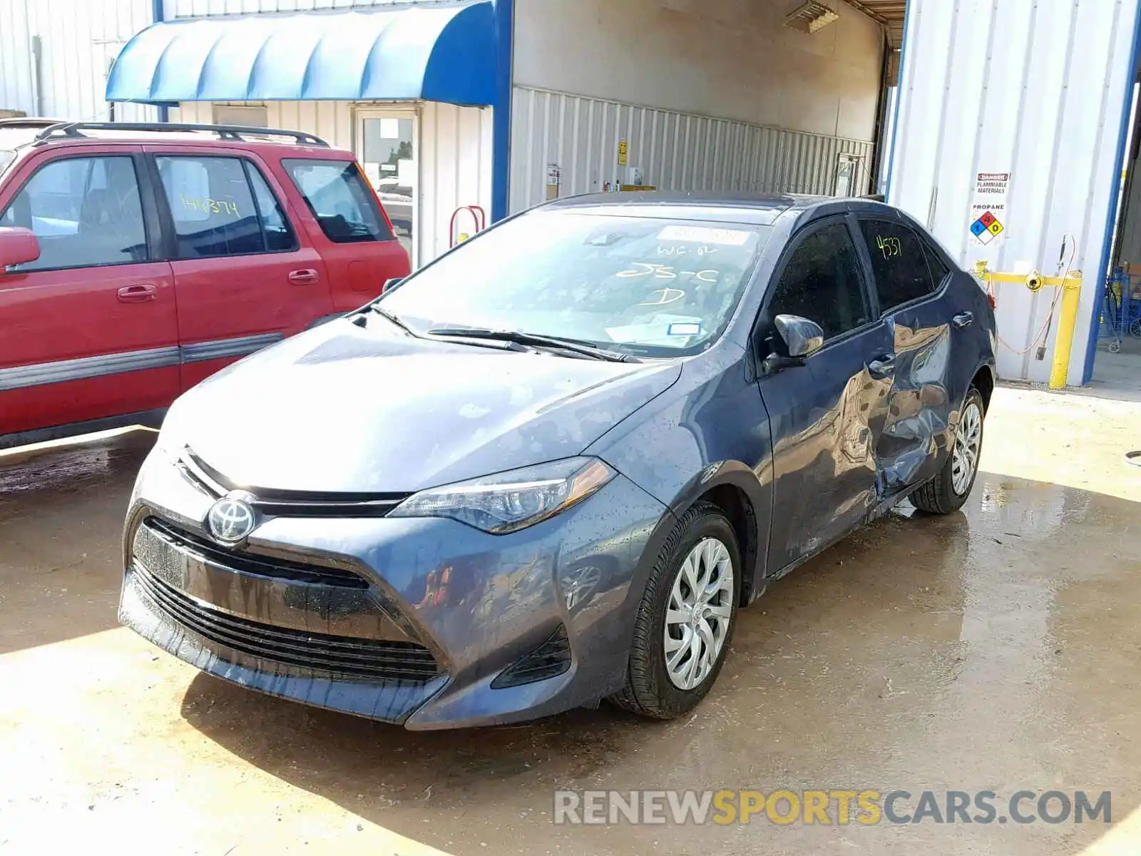 2 Photograph of a damaged car 5YFBURHE2KP945400 TOYOTA COROLLA 2019