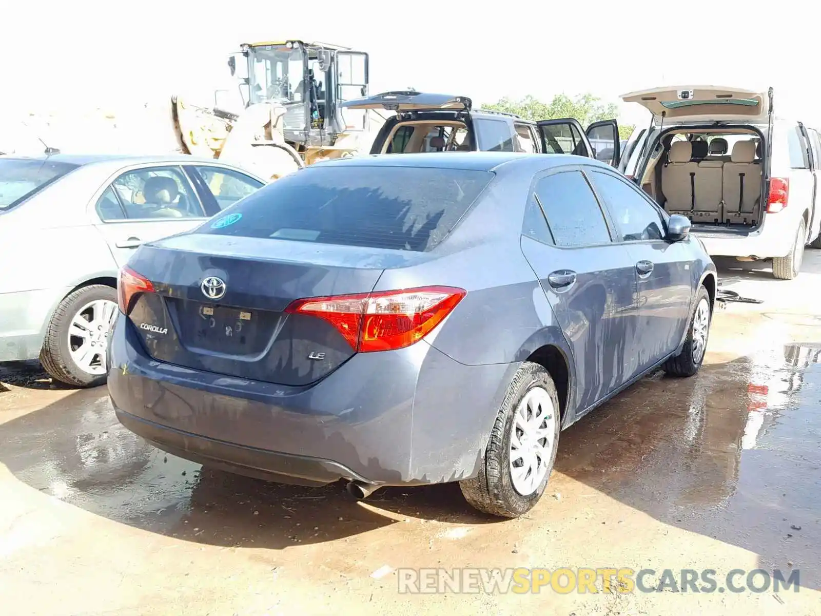 4 Photograph of a damaged car 5YFBURHE2KP945400 TOYOTA COROLLA 2019