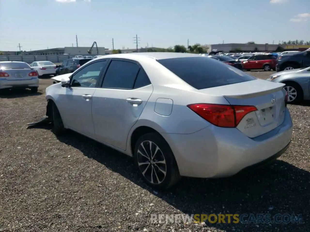 3 Photograph of a damaged car 5YFBURHE2KP945610 TOYOTA COROLLA 2019