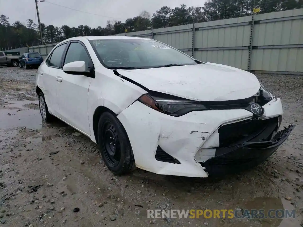 1 Photograph of a damaged car 5YFBURHE2KP945736 TOYOTA COROLLA 2019