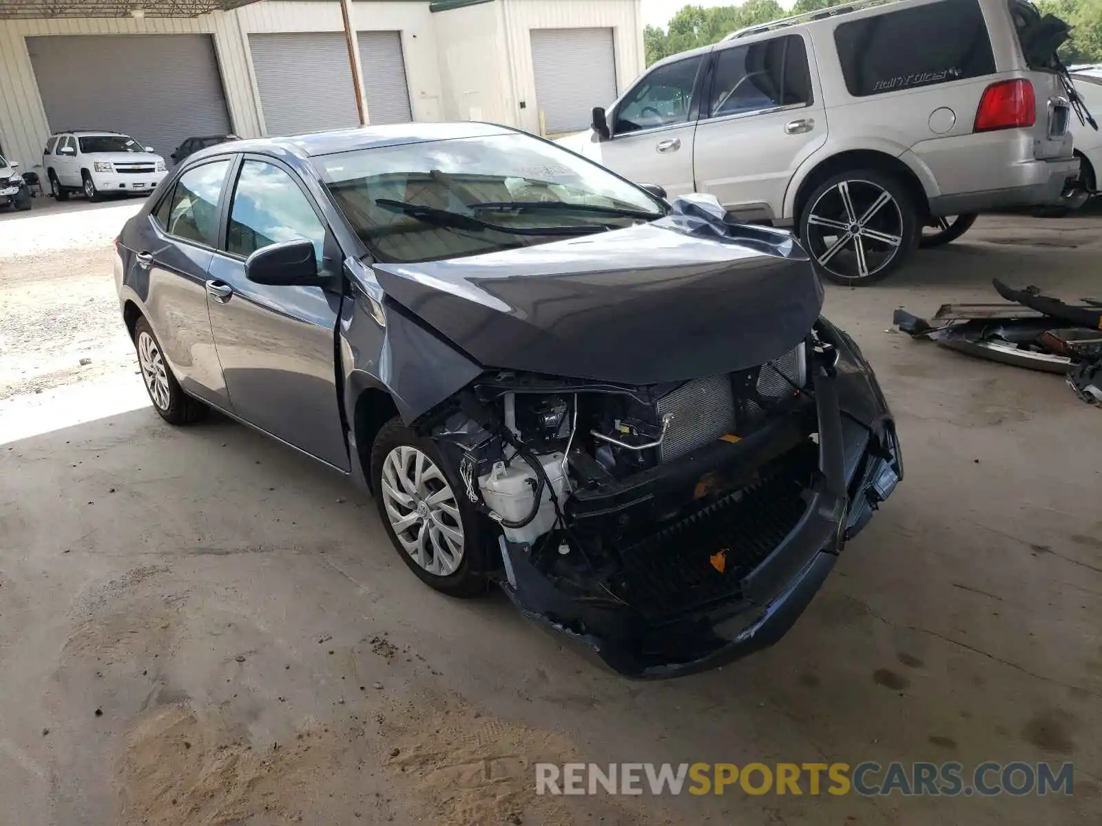 1 Photograph of a damaged car 5YFBURHE2KP945753 TOYOTA COROLLA 2019