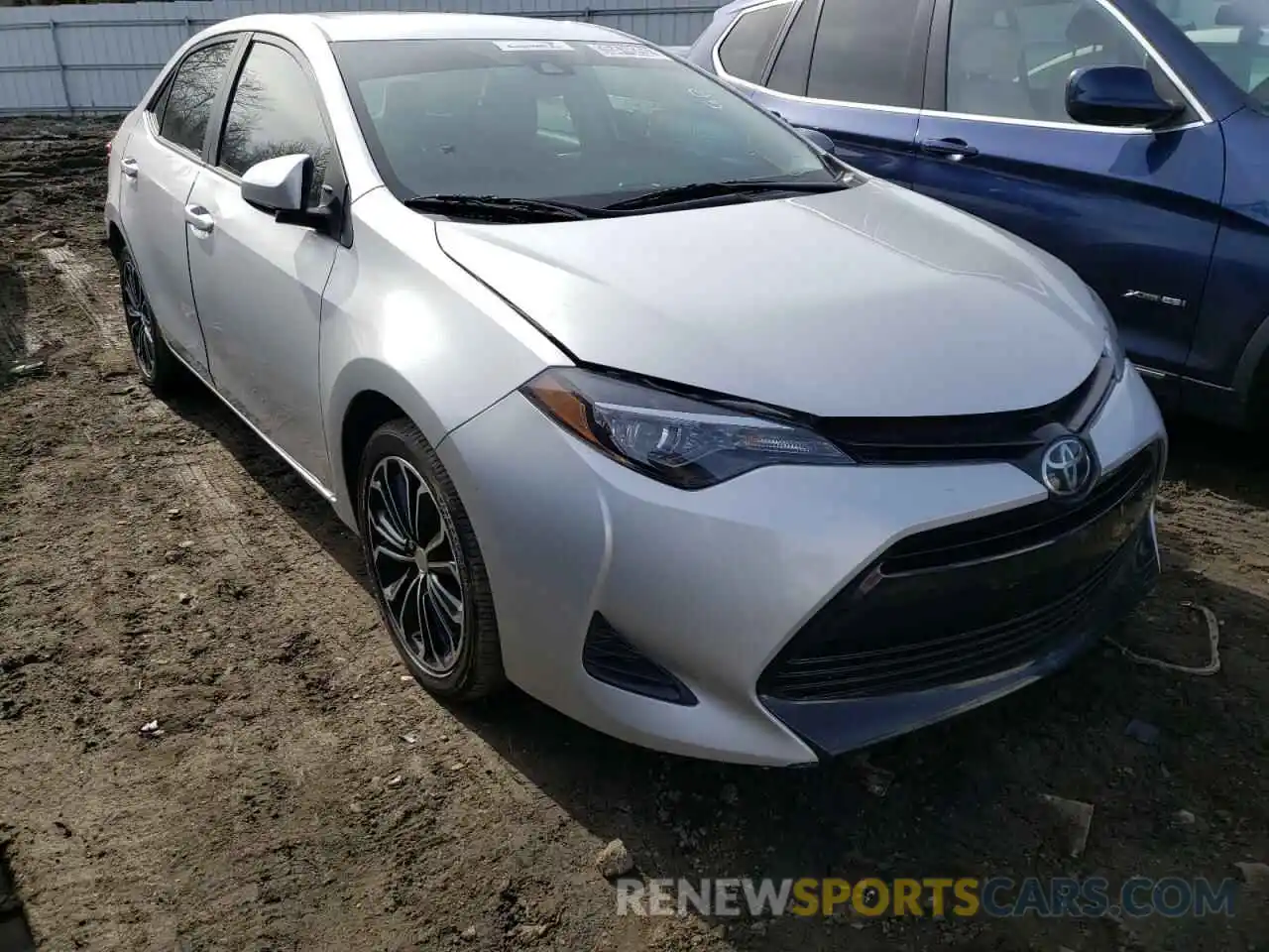 1 Photograph of a damaged car 5YFBURHE2KP945803 TOYOTA COROLLA 2019