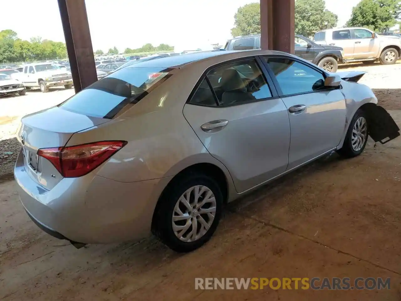 4 Photograph of a damaged car 5YFBURHE2KP946188 TOYOTA COROLLA 2019